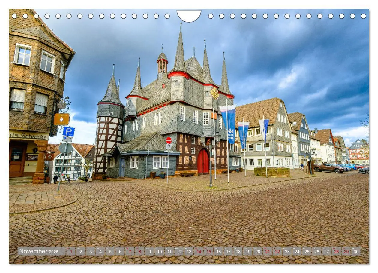 Bild: 9783457897478 | Ein Blick auf Frankenberg an der Eder (Wandkalender 2026 DIN A4...