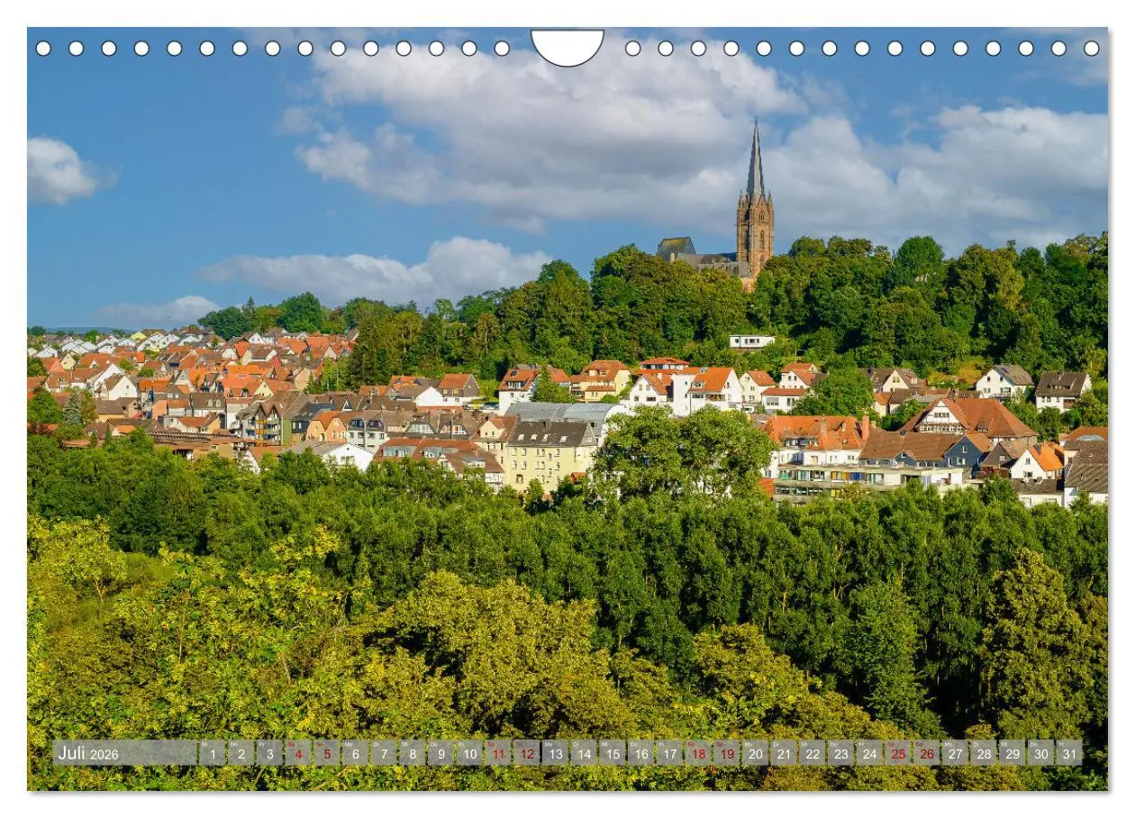 Bild: 9783457897478 | Ein Blick auf Frankenberg an der Eder (Wandkalender 2026 DIN A4...