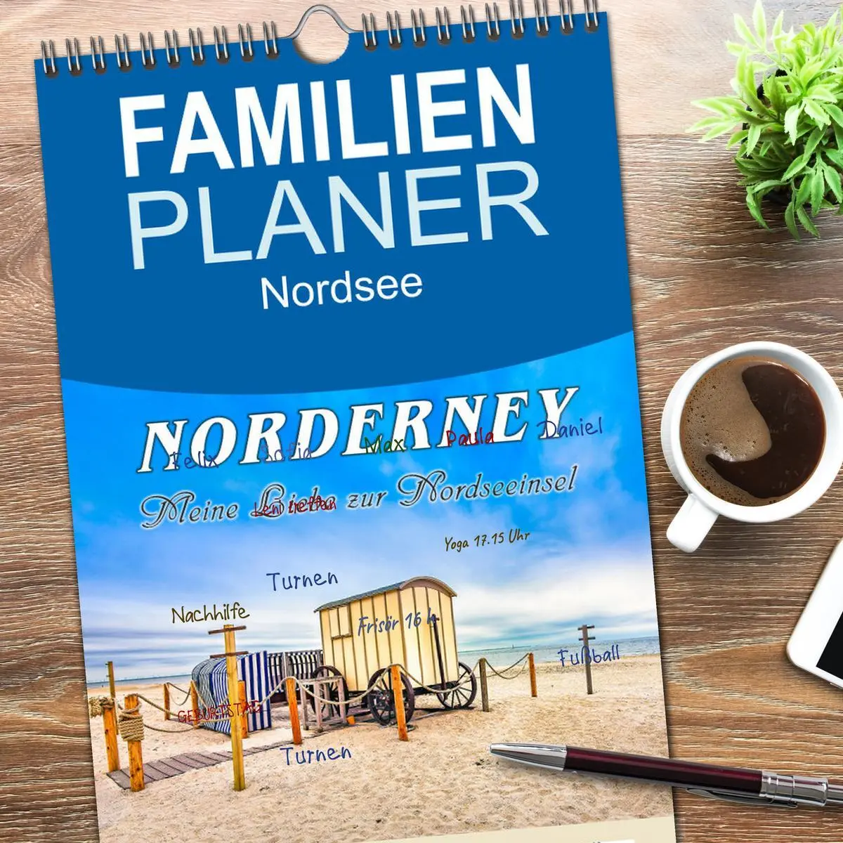 Bild: 9783516507478 | Familienplaner 2026 - NORDERNEY - Meine Liebe zur Nordseeinsel mit...