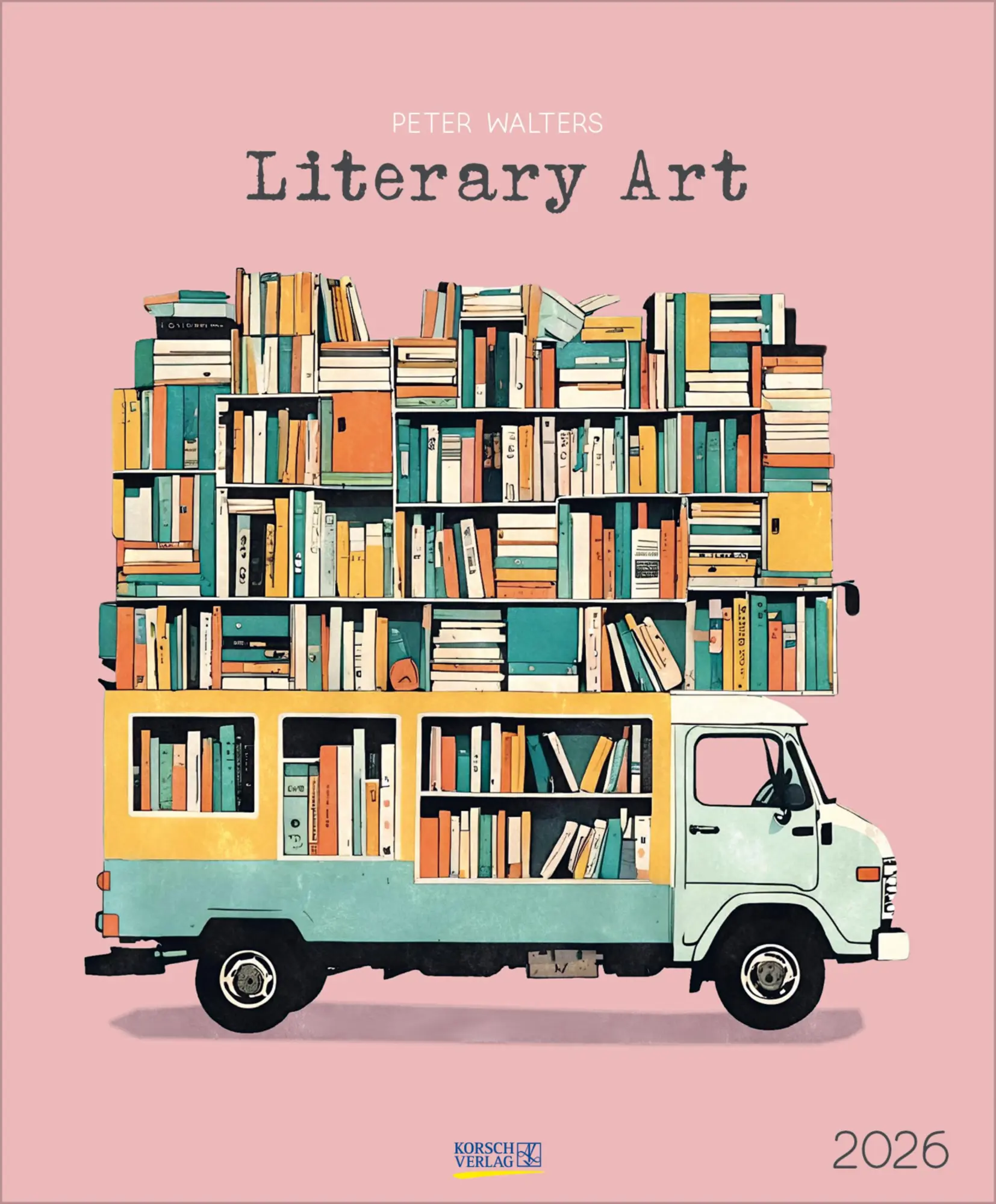 Cover: 9783731887478 | Literary Art 2026 | Verlag Korsch | Kalender | Spiralbindung | 14 S.
