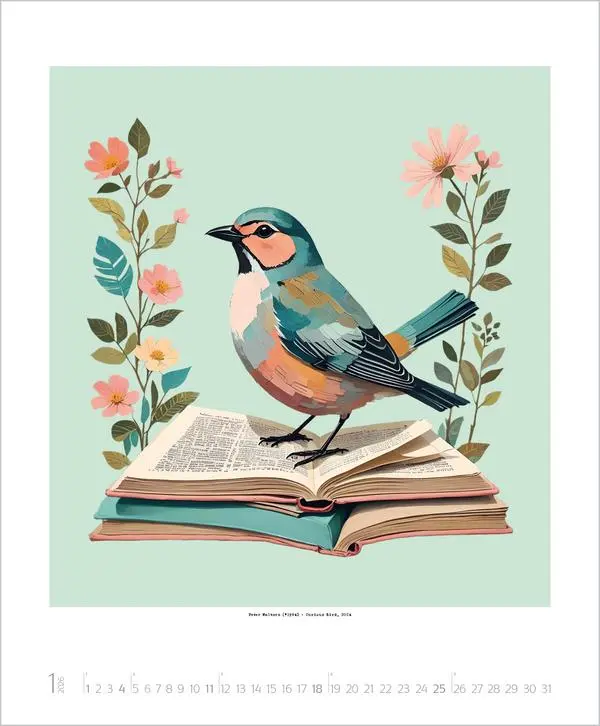 Bild: 9783731887478 | Literary Art 2026 | Verlag Korsch | Kalender | Spiralbindung | 14 S.