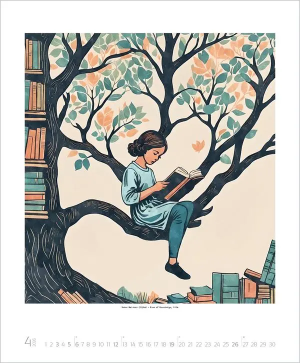 Bild: 9783731887478 | Literary Art 2026 | Verlag Korsch | Kalender | Spiralbindung | 14 S.