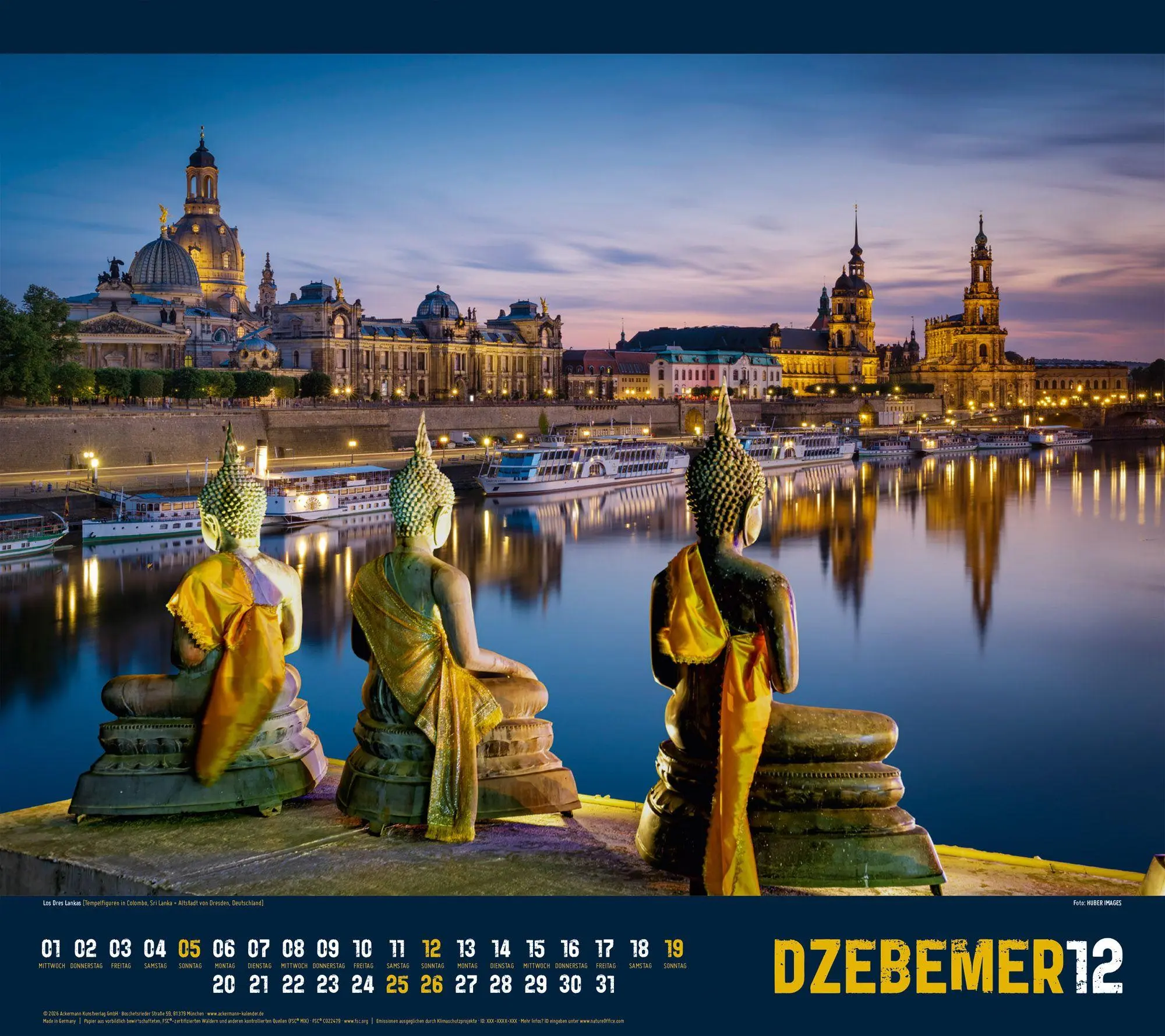 Bild: 9783838427478 | Verrückte Welt Kalender 2027 | Ackermann Kunstverlag GmbH | Kalender
