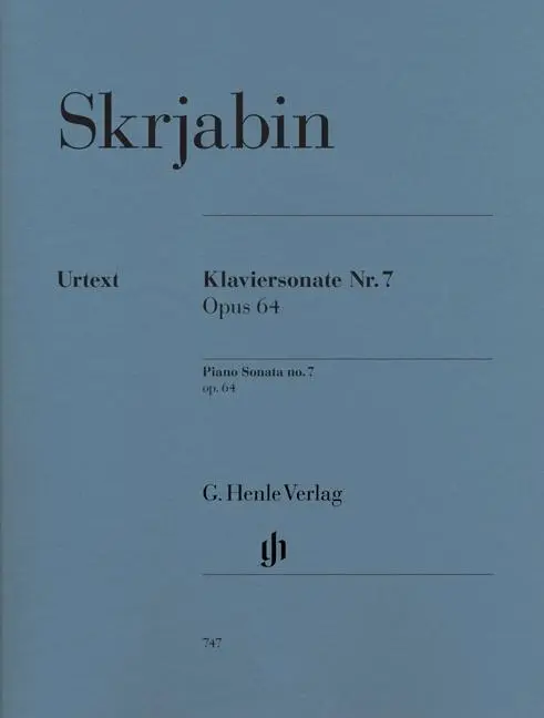 Cover: 9790201807478 | Piano Sonata No.7 Op.64 | Piano Sonata No. 7 op. 64 | Skrjabin | Buch