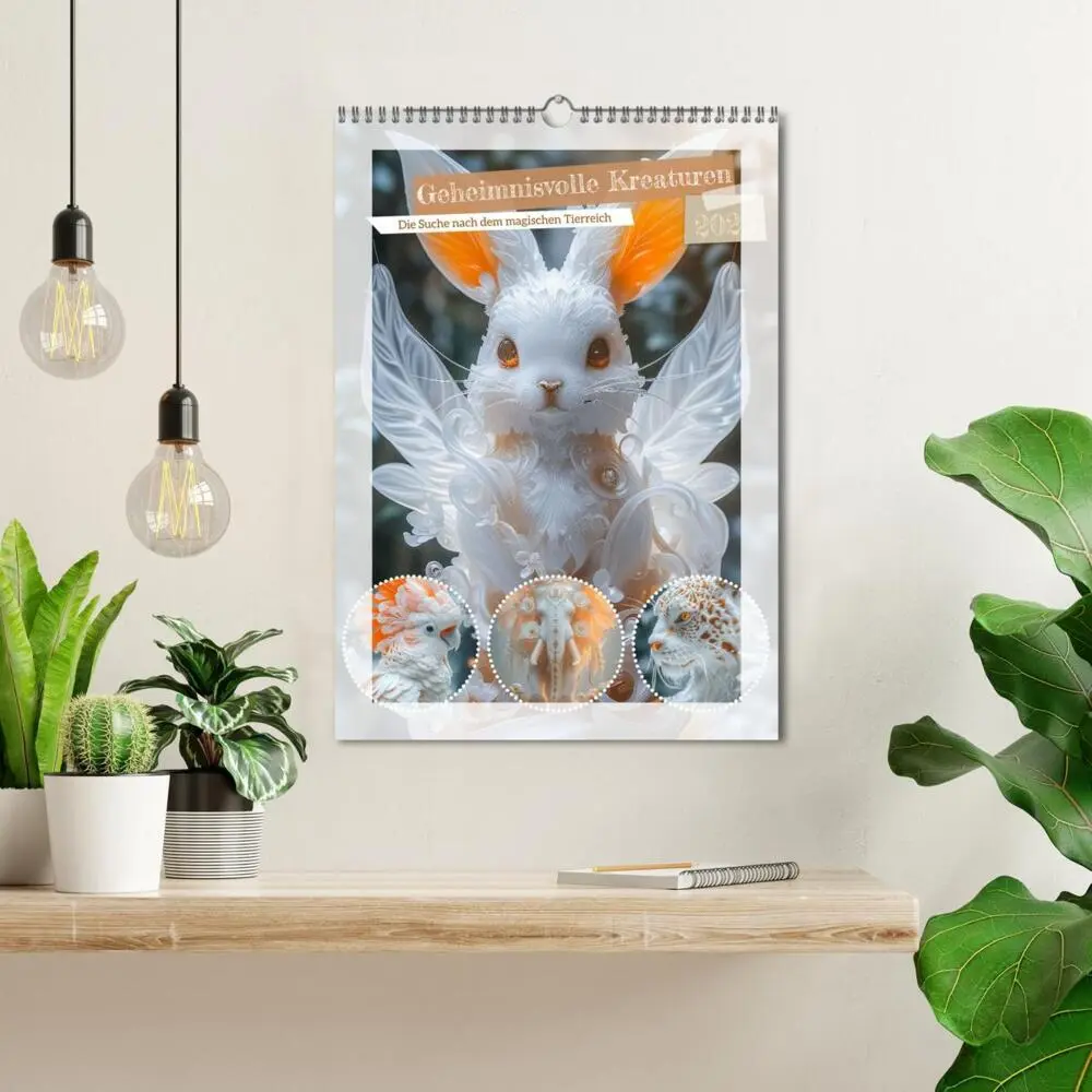 Bild: 9783383777578 | Geheimnisvolle Kreaturen (Wandkalender 2025 DIN A3 hoch), CALVENDO...