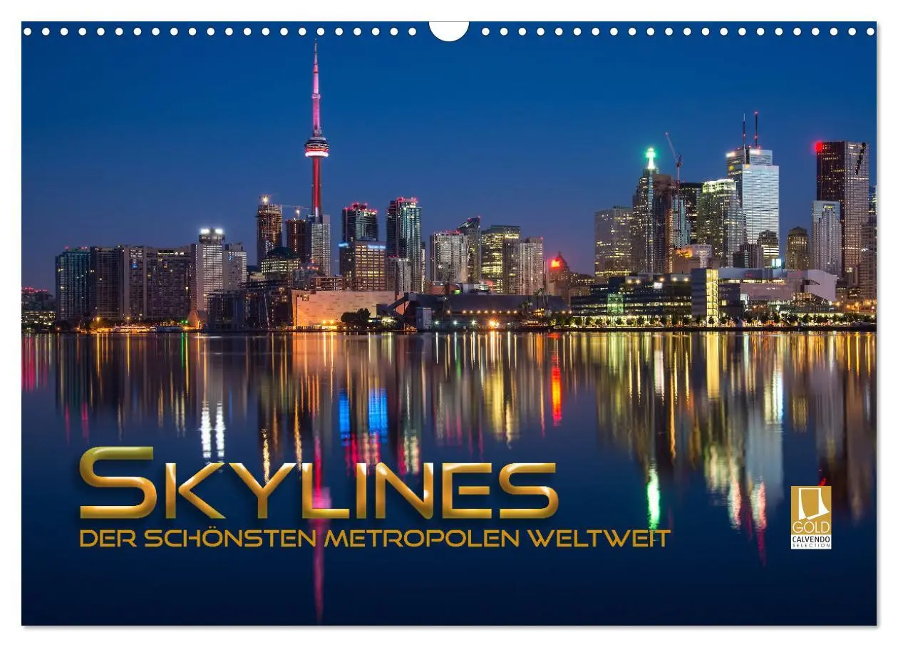 Cover: 9783457577578 | Skylines der schönsten Metropolen weltweit (Wandkalender 2026 DIN...