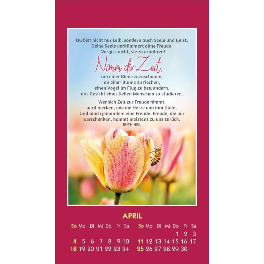 Bild: 9783754887578 | Du bist unendlich wertvoll 2027 | Mini-Aufkleber-Kalender | Ruth Heil