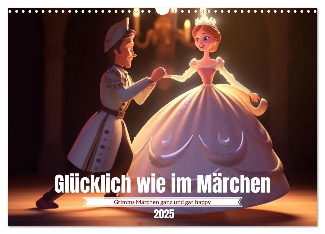 Cover: 9783383907678 | Glücklich wie im Märchen (Wandkalender 2025 DIN A3 quer), CALVENDO...