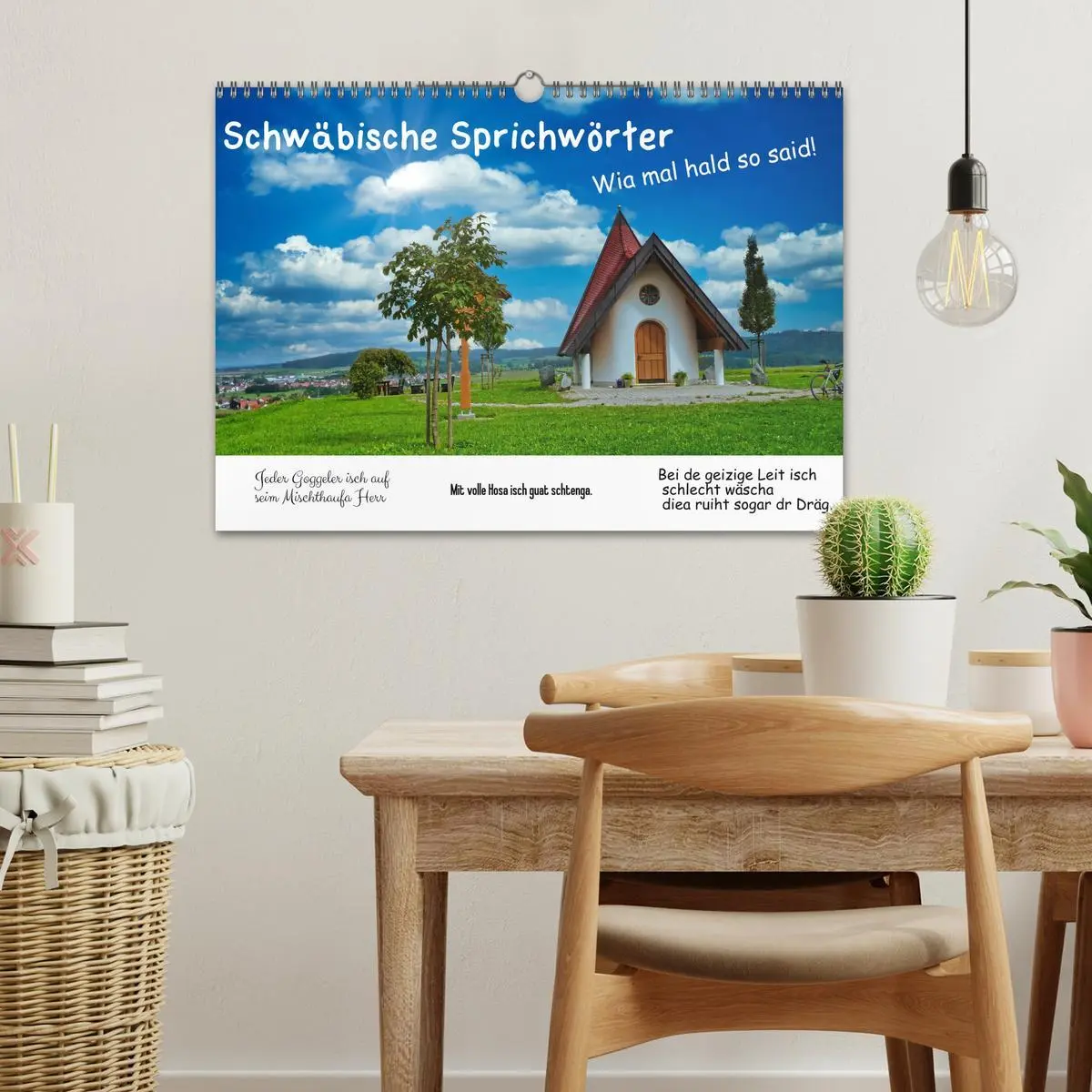 Bild: 9783457497678 | Schwäbische Sprichwörter 1 Wi ma hald so said! (Wandkalender 2026...
