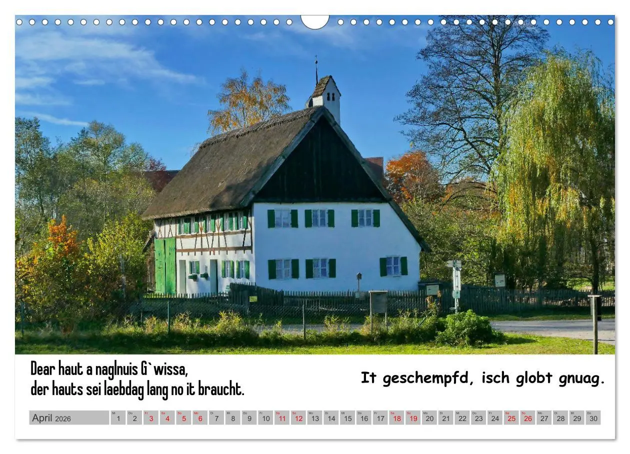 Bild: 9783457497678 | Schwäbische Sprichwörter 1 Wi ma hald so said! (Wandkalender 2026...