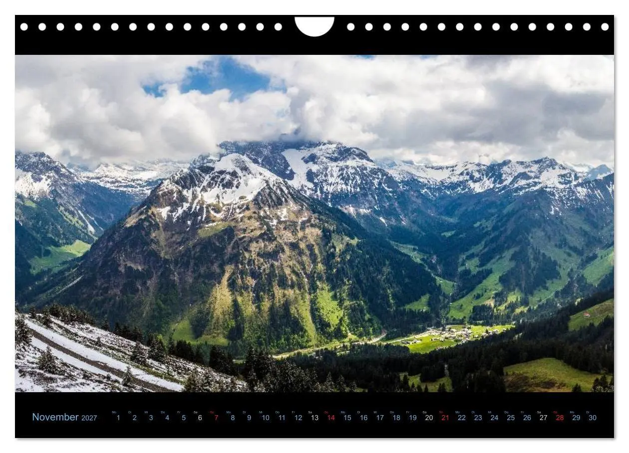 Bild: 9783594017678 | Region Oberstdorf - Kleinwalsertal und Nebelhorn (Wandkalender 2027...