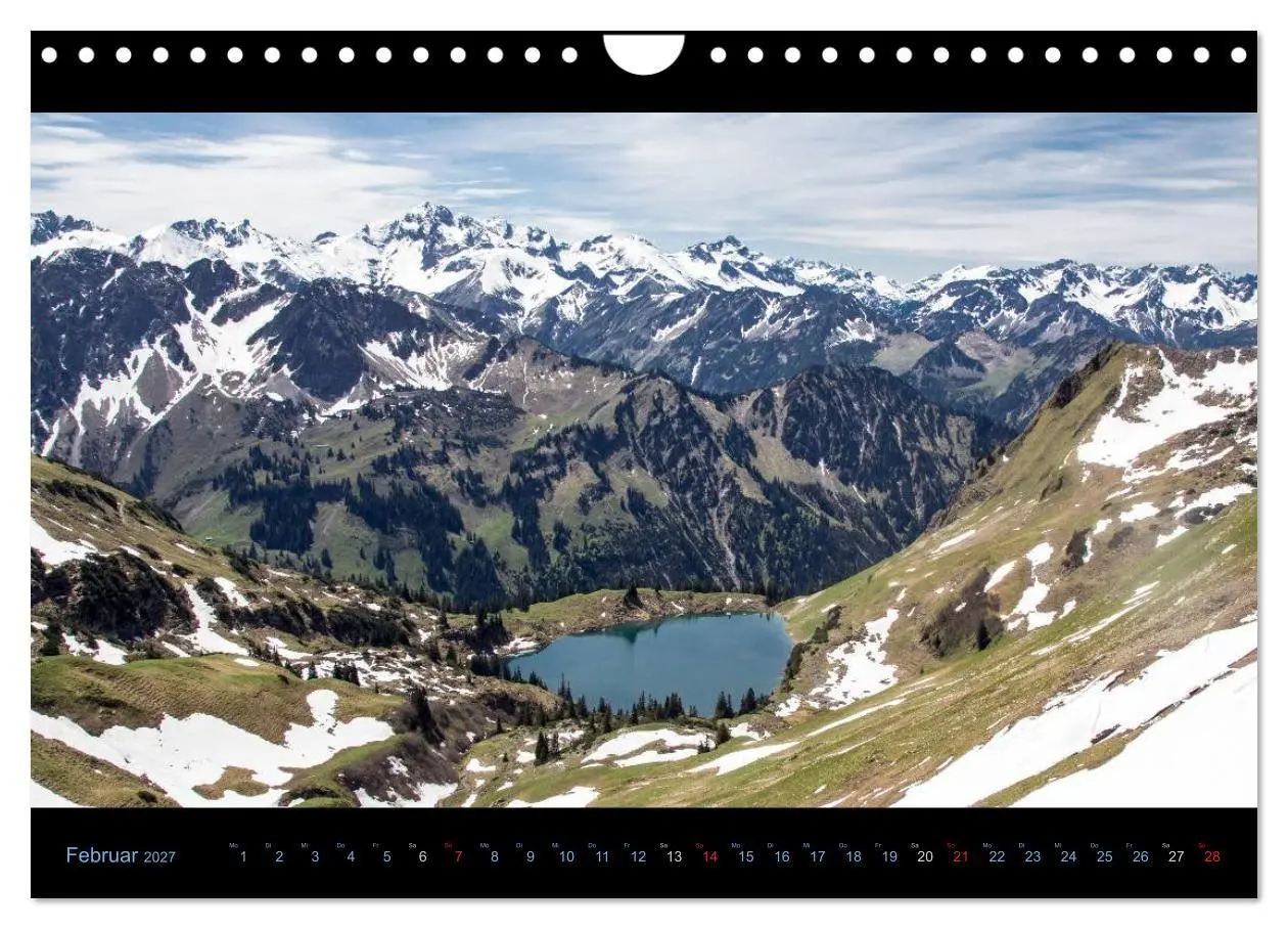 Bild: 9783594017678 | Region Oberstdorf - Kleinwalsertal und Nebelhorn (Wandkalender 2027...