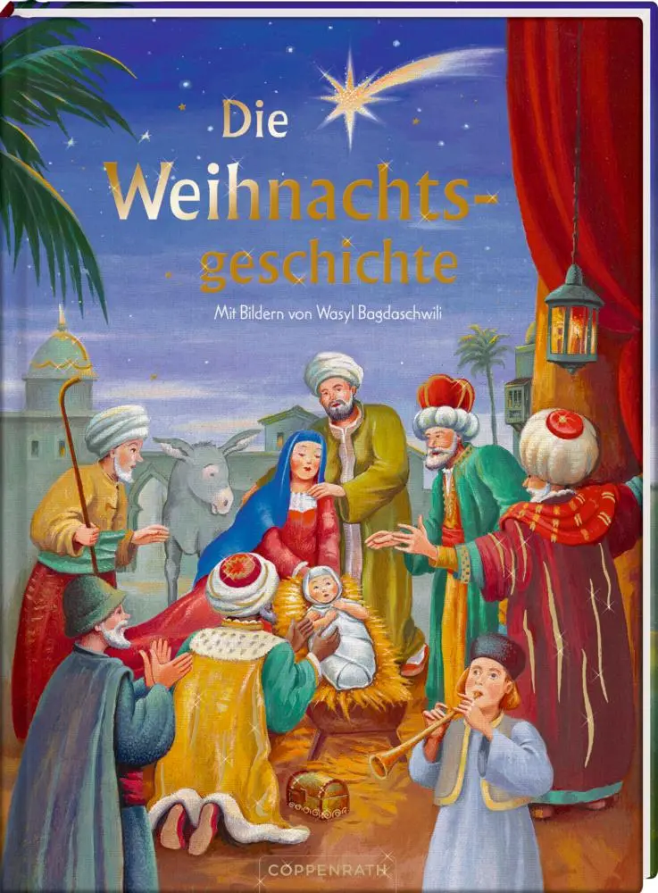 Cover: 9783649627678 | Die Weihnachtsgeschichte | Nach Lukas und Matthäus | Bagdaschwili