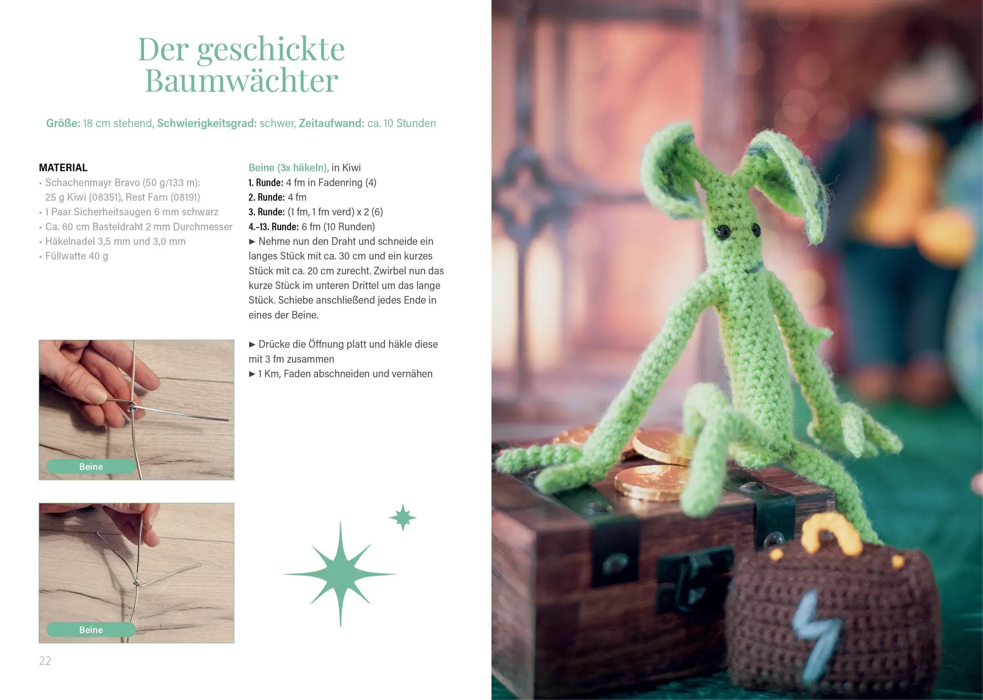 Bild: 9783841067678 | Magische Tierwesen - Amigurumi häkeln | Franziska Pfoser (u. a.)