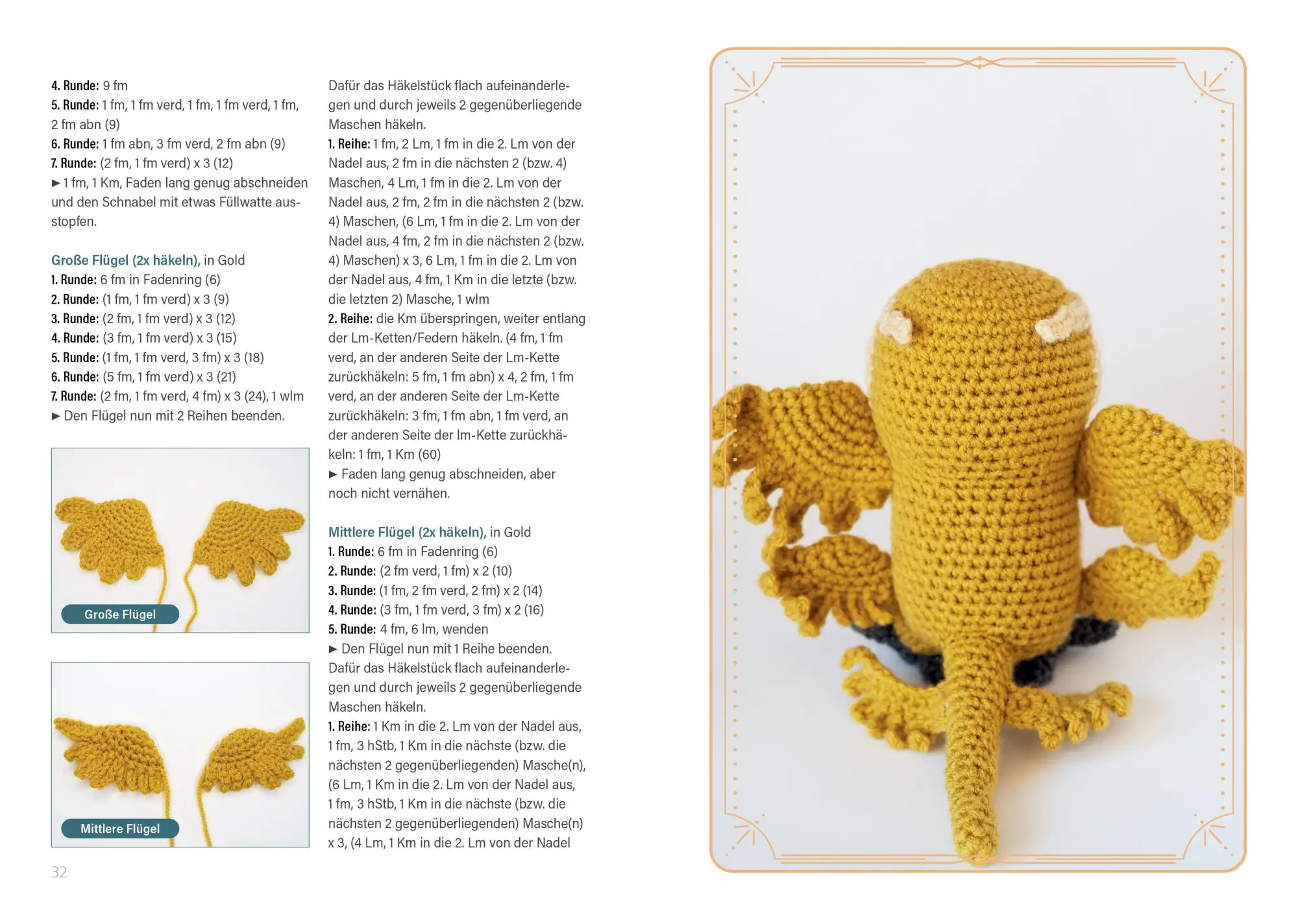 Bild: 9783841067678 | Magische Tierwesen - Amigurumi häkeln | Franziska Pfoser (u. a.)