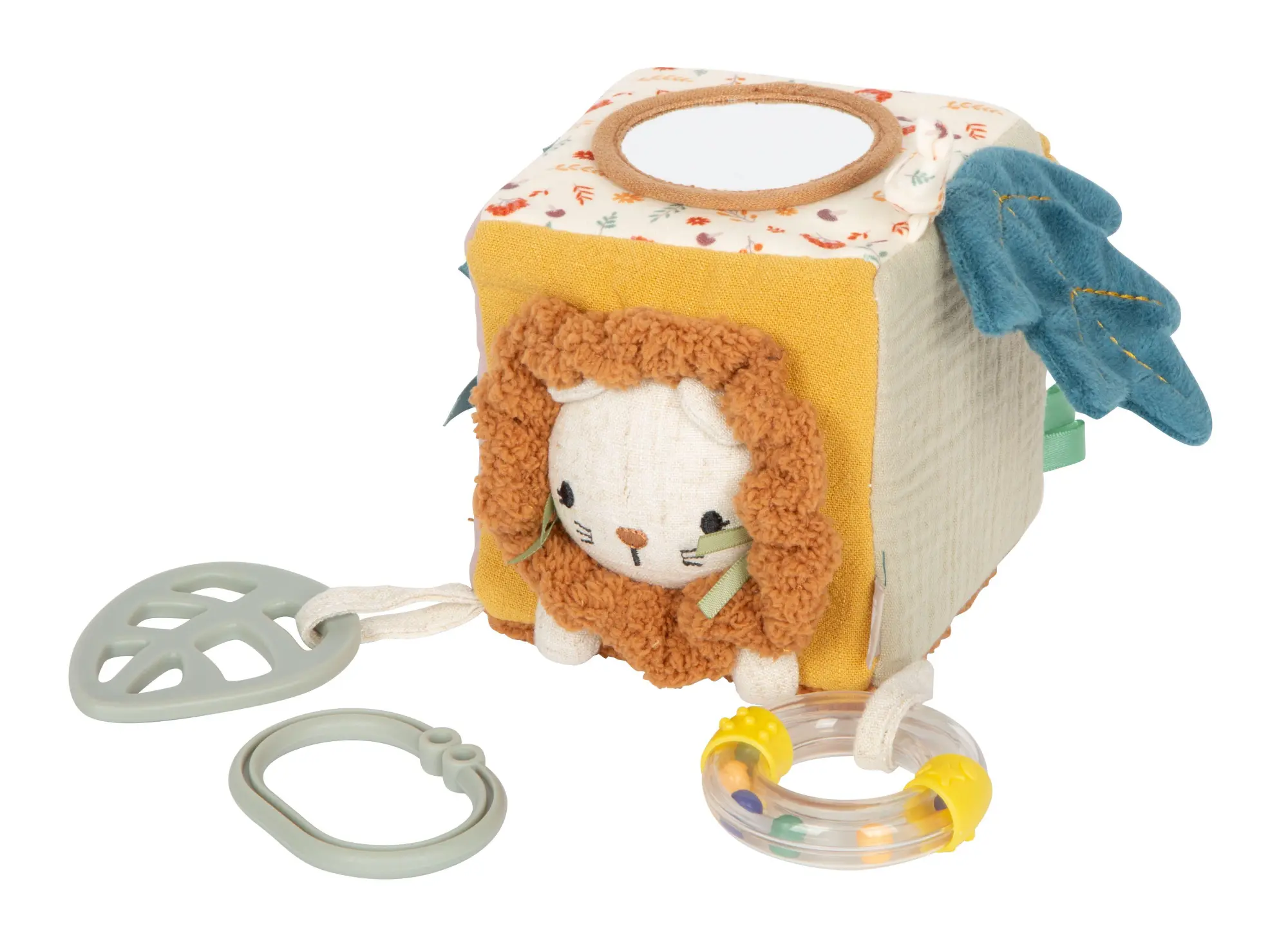 Bild: 4020972127778 | Babyspielzeug Spielwürfel aus Stoff "Little Lion | 12777 | Deutsch