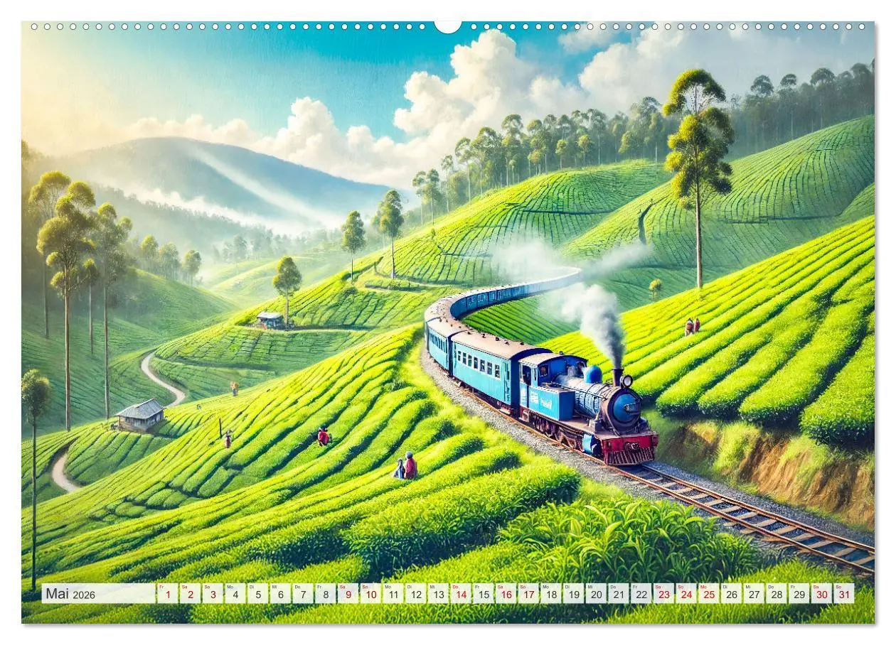 Bild: 9783457317778 | Faszination Eisenbahn - Lokomotiven und Landschaften der Welt...