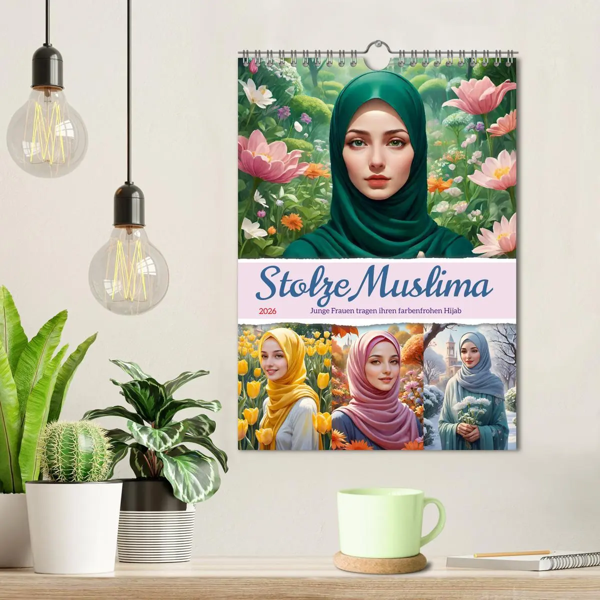 Bild: 9783516267778 | Stolze Muslima (Wandkalender 2026 DIN A4 hoch), CALVENDO...