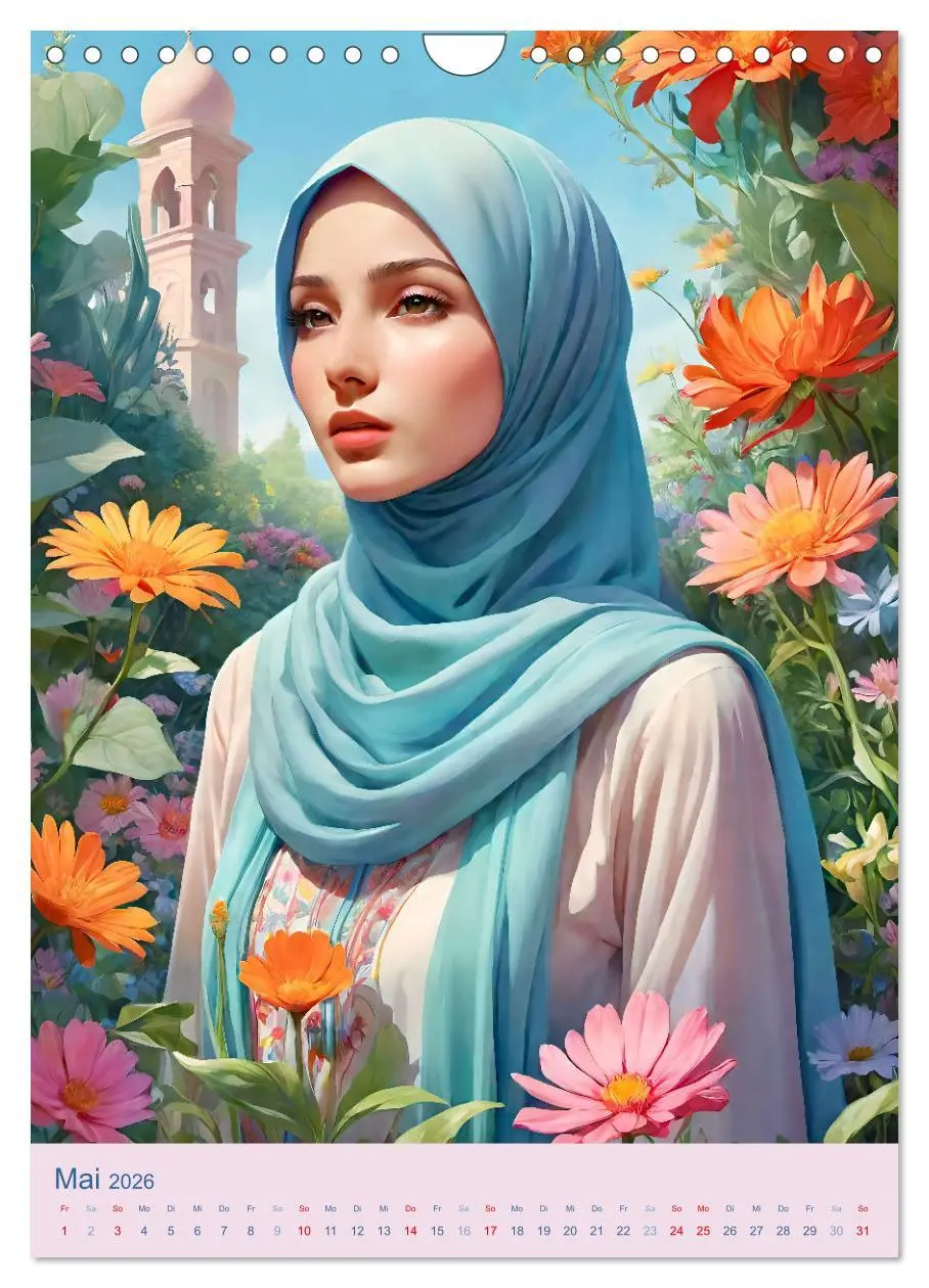 Bild: 9783516267778 | Stolze Muslima (Wandkalender 2026 DIN A4 hoch), CALVENDO...