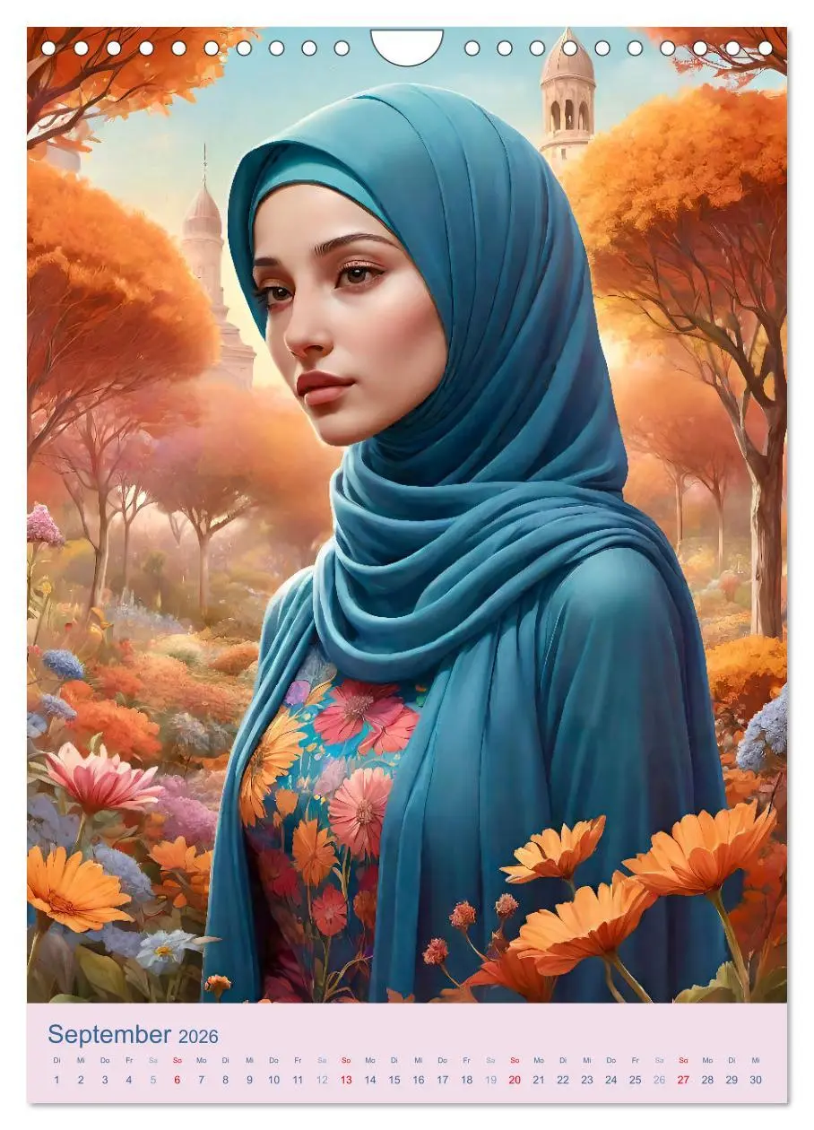 Bild: 9783516267778 | Stolze Muslima (Wandkalender 2026 DIN A4 hoch), CALVENDO...