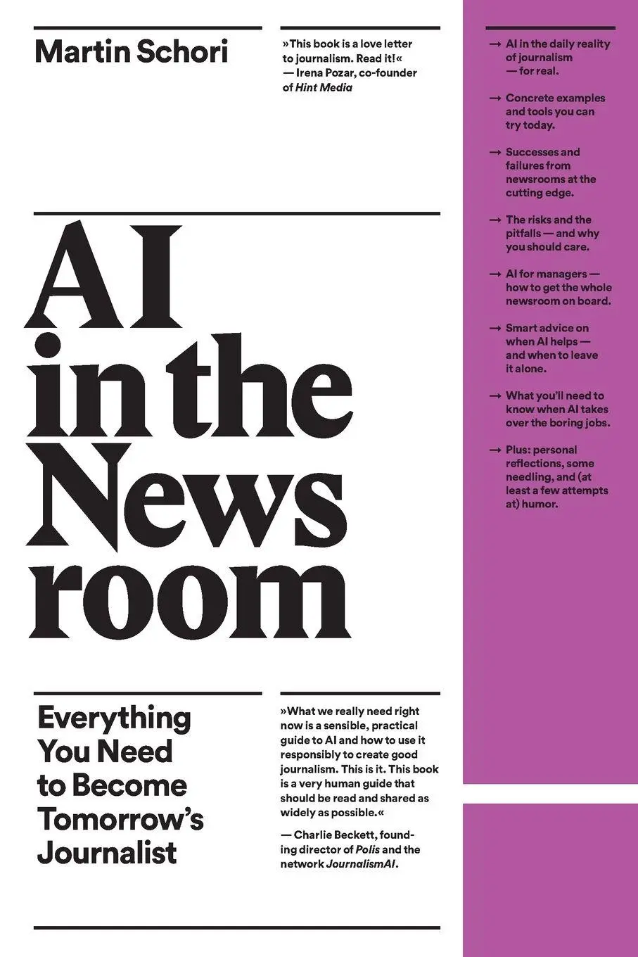 Cover: 9789153167778 | AI in the Newsroom | Martin Schori | Taschenbuch | Englisch | 2026