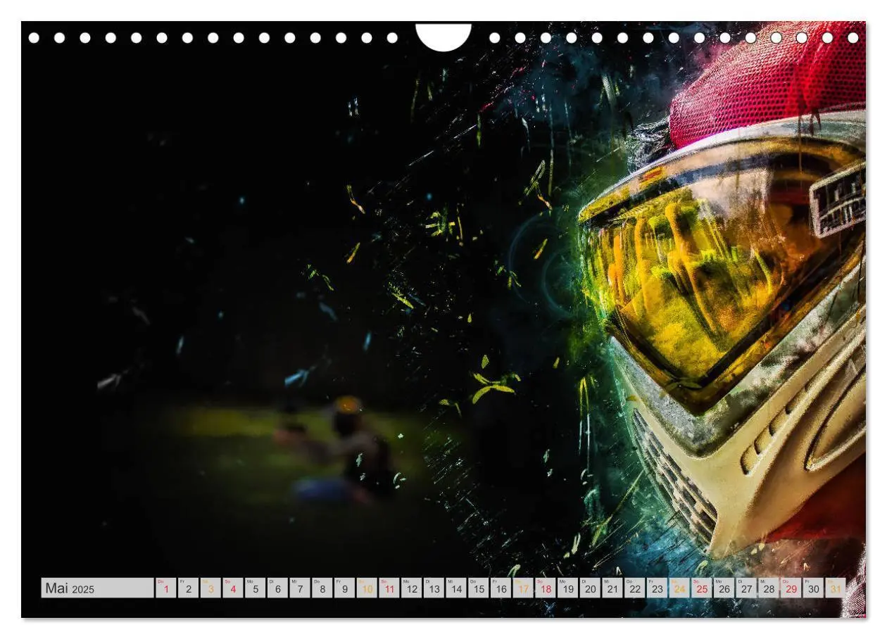 Bild: 9783435387878 | Paintball - extrem cool (Wandkalender 2025 DIN A4 quer), CALVENDO...