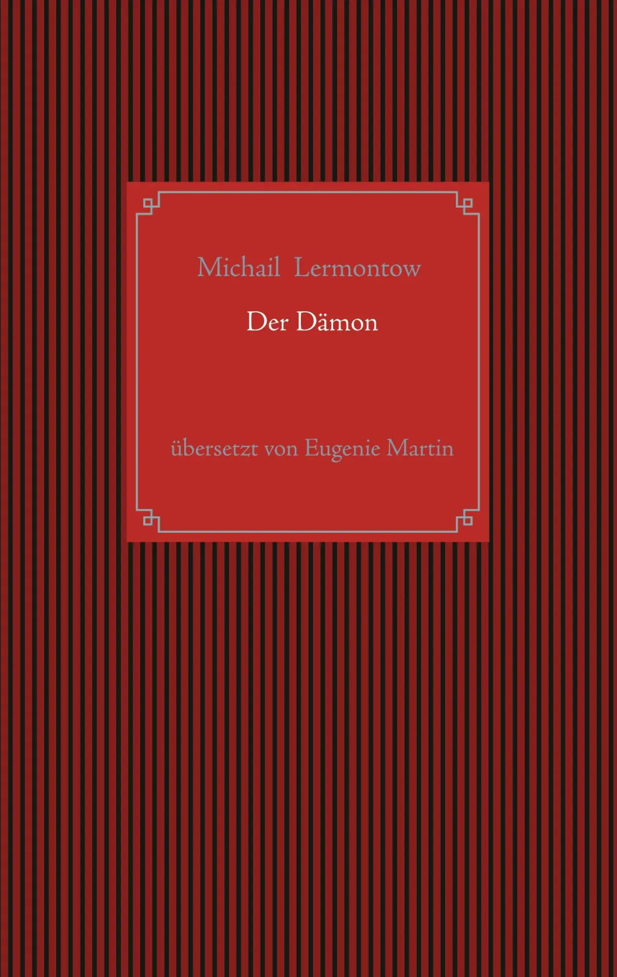 Cover: 9783751957878 | Der Dämon | Eine orientalische Sage | Lermontow (u. a.) | Buch | 2020