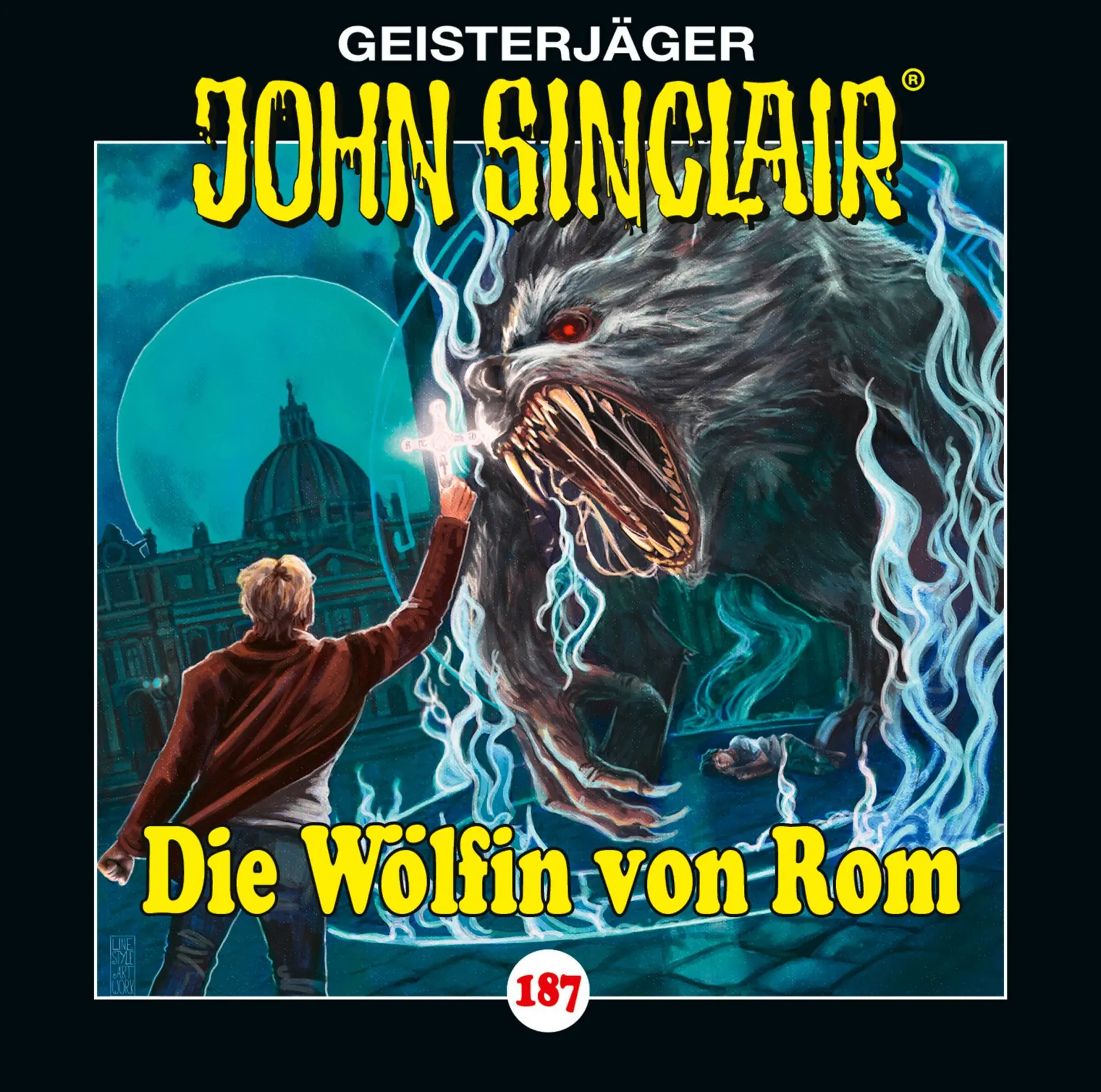 Cover: 9783785787878 | John Sinclair - Folge 187 | Die Wölfin von Rom. Hörspiel. | Jason Dark