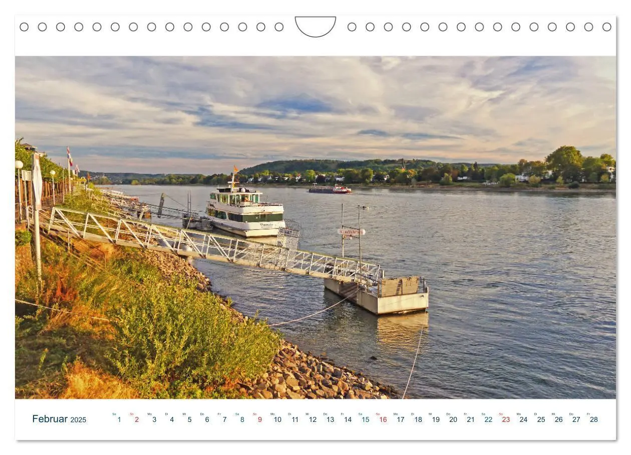 Bild: 9783435207978 | Königswinter. Drachenfels und Rheinromantik (Wandkalender 2025 DIN...