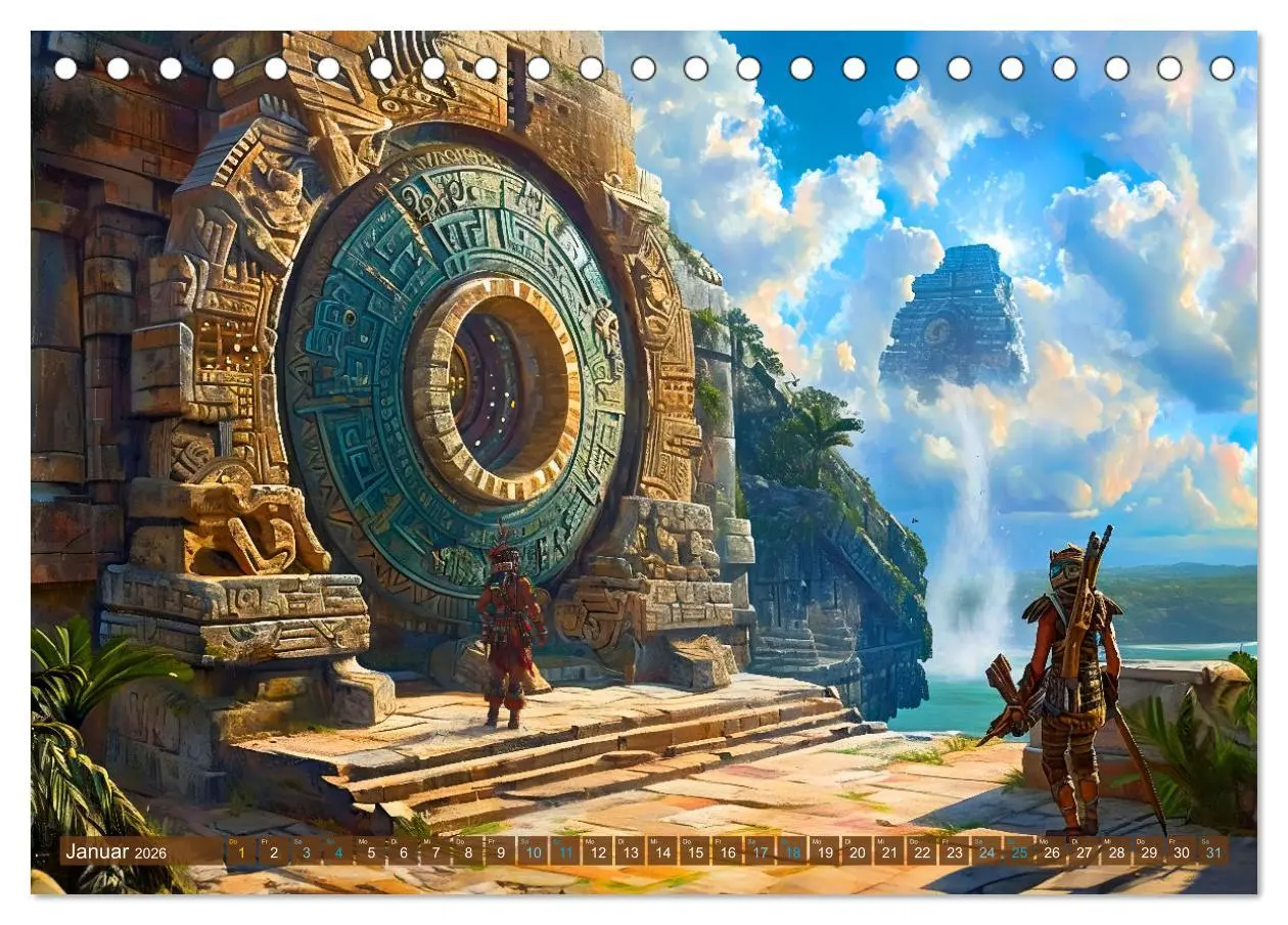 Bild: 9783457467978 | Sternenkrieger - Science Fiction Visionen der Maya und Azteken...
