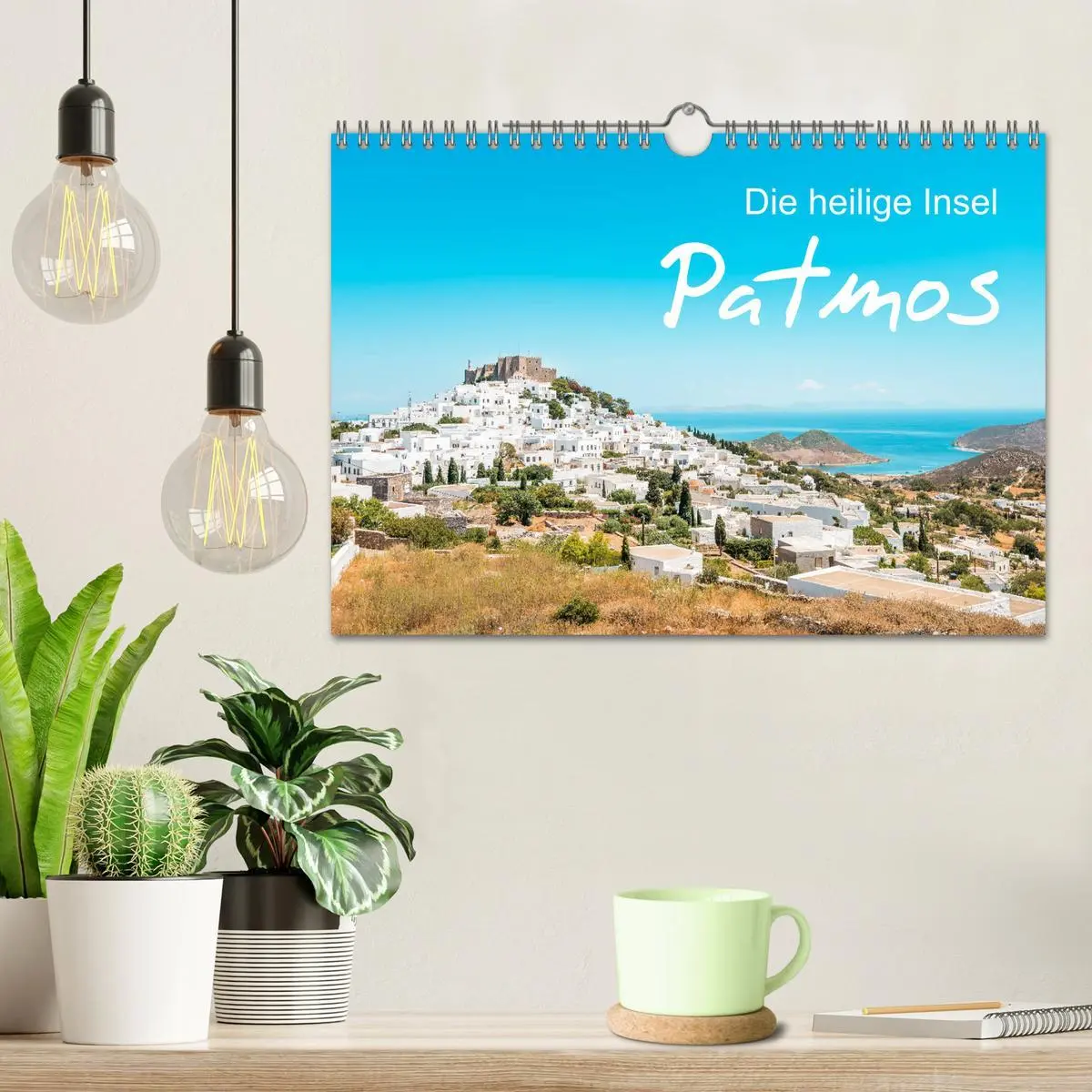 Bild: 9783457607978 | Patmos - Die heilige Insel (Wandkalender 2026 DIN A4 quer),...