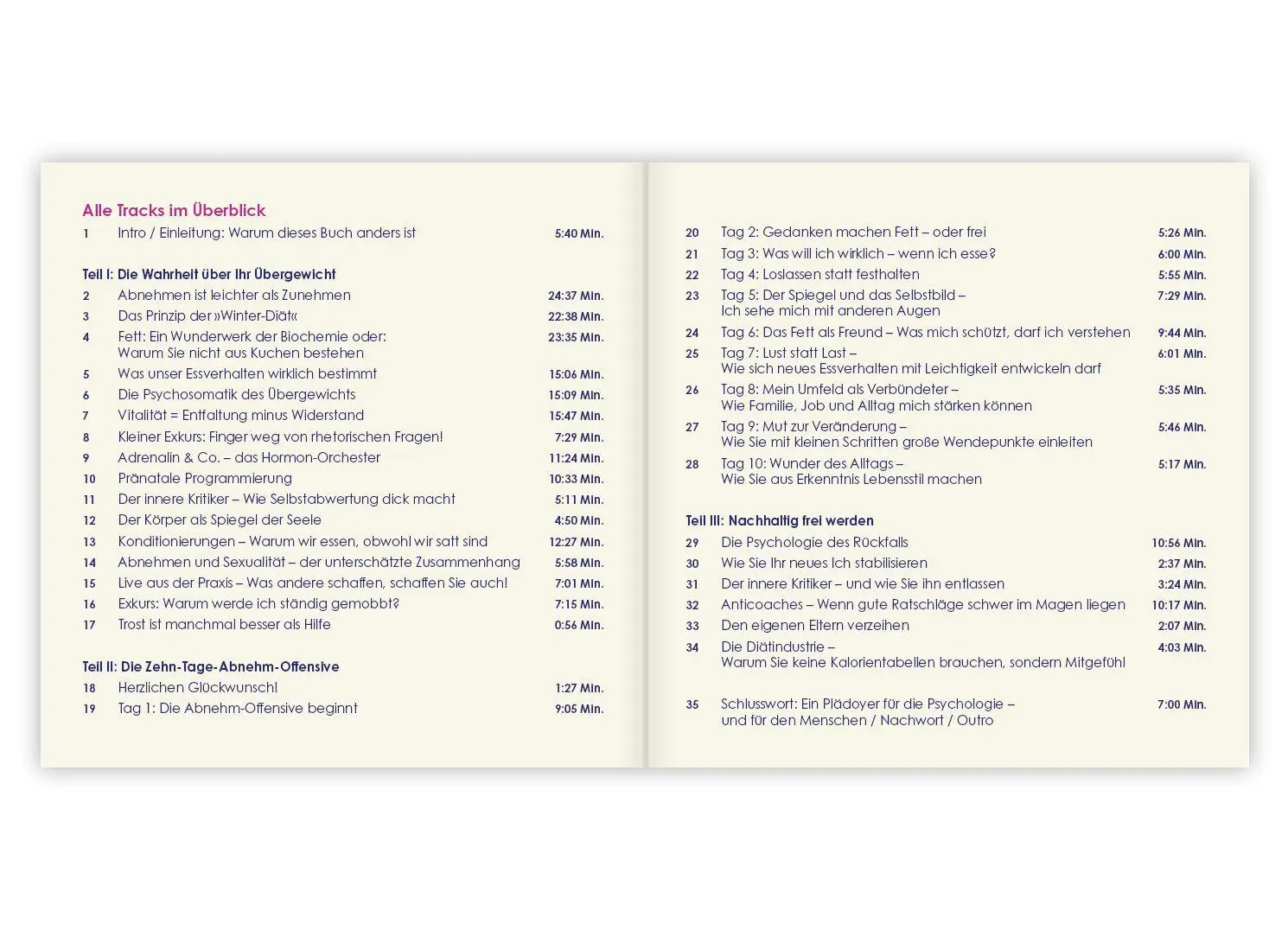 Bild: 9783863747978 | Abnehmen durch Annehmen. Hörbuch | Andreas Winter | MP3 | 1 MP3 | 2026