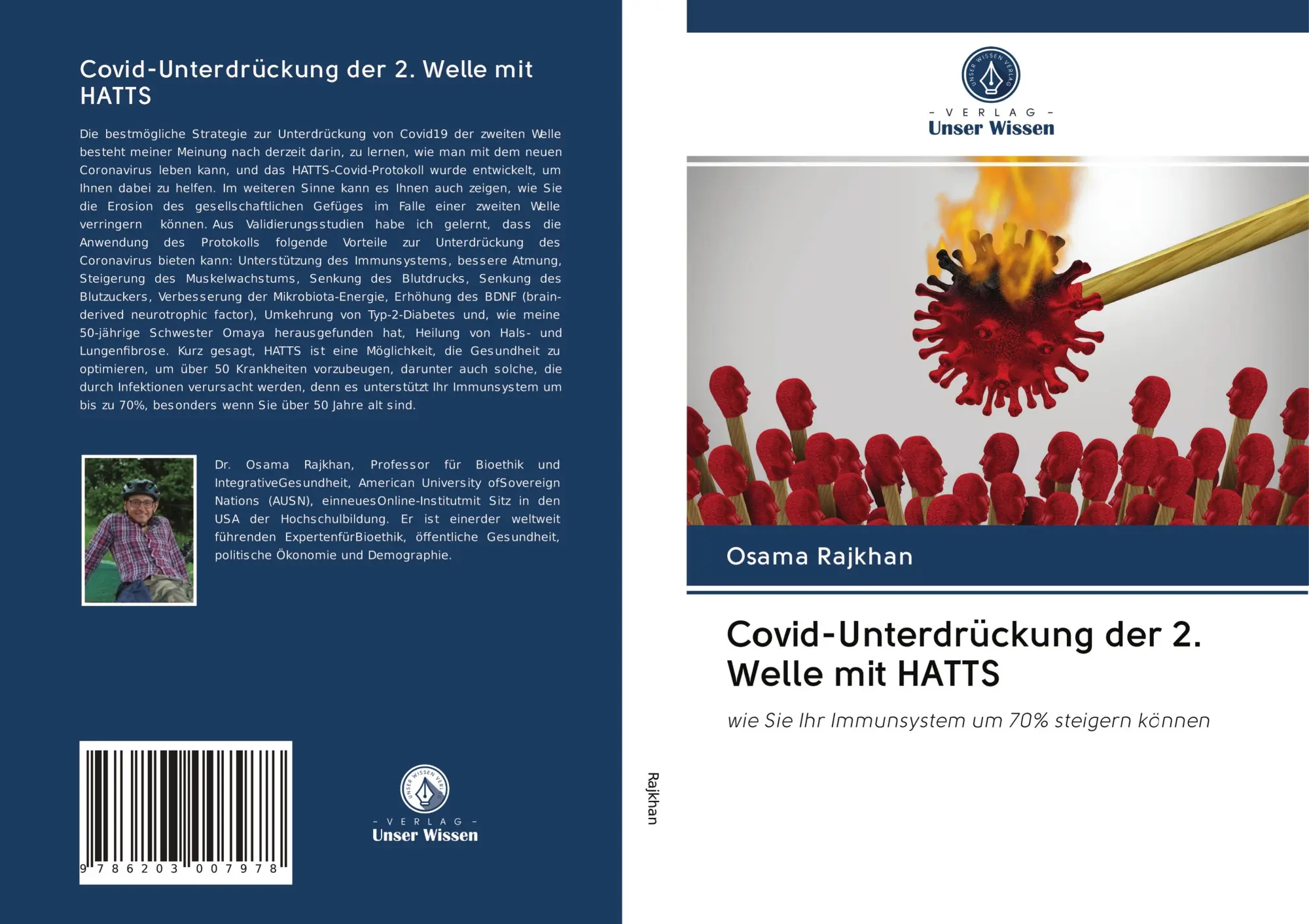 Cover: 9786203007978 | Covid-Unterdrückung der 2. Welle mit HATTS | Osama Rajkhan | Buch