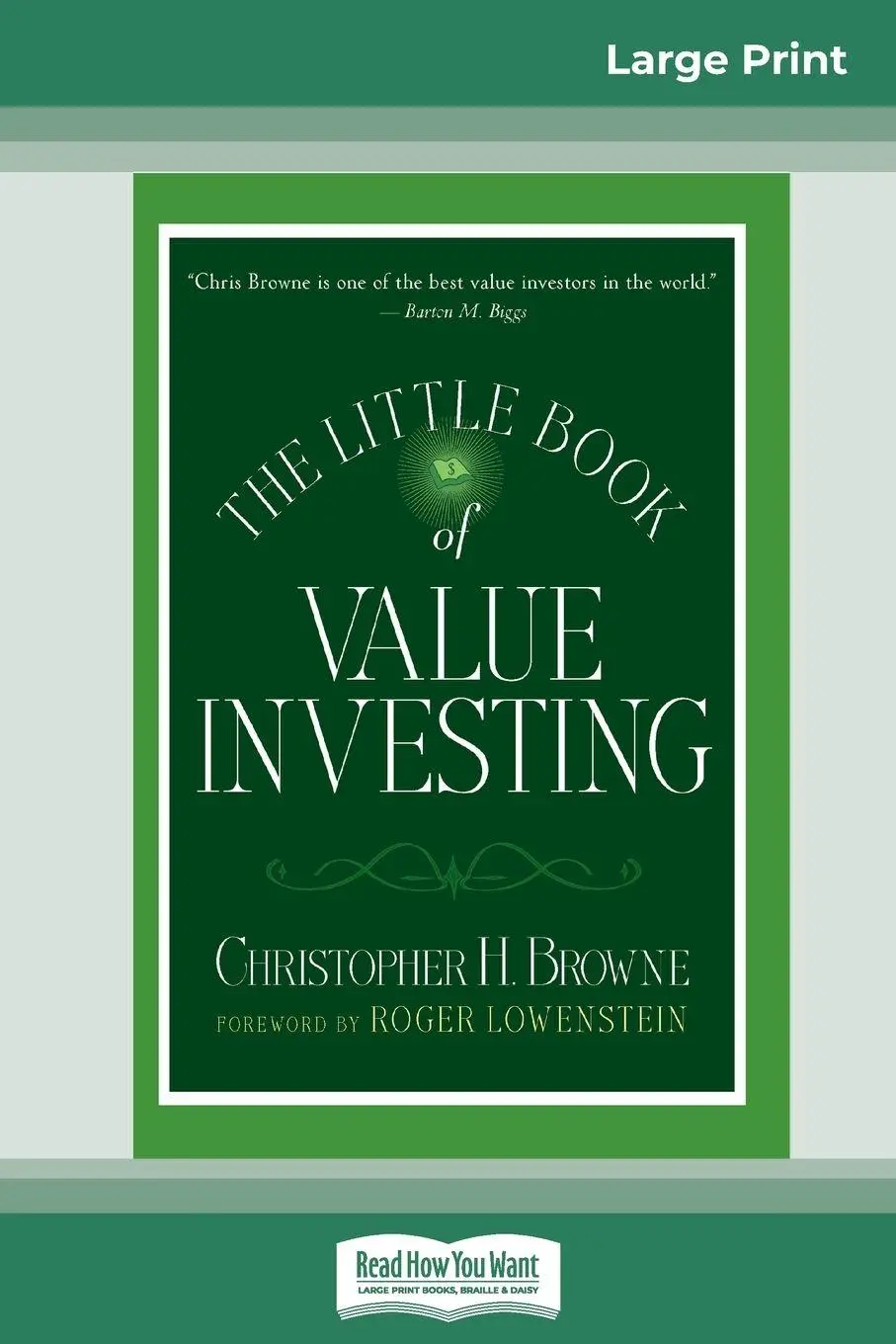 Cover: 9780369308078 | The Little Book of Value Investing | Lowenstein | Taschenbuch | 2010