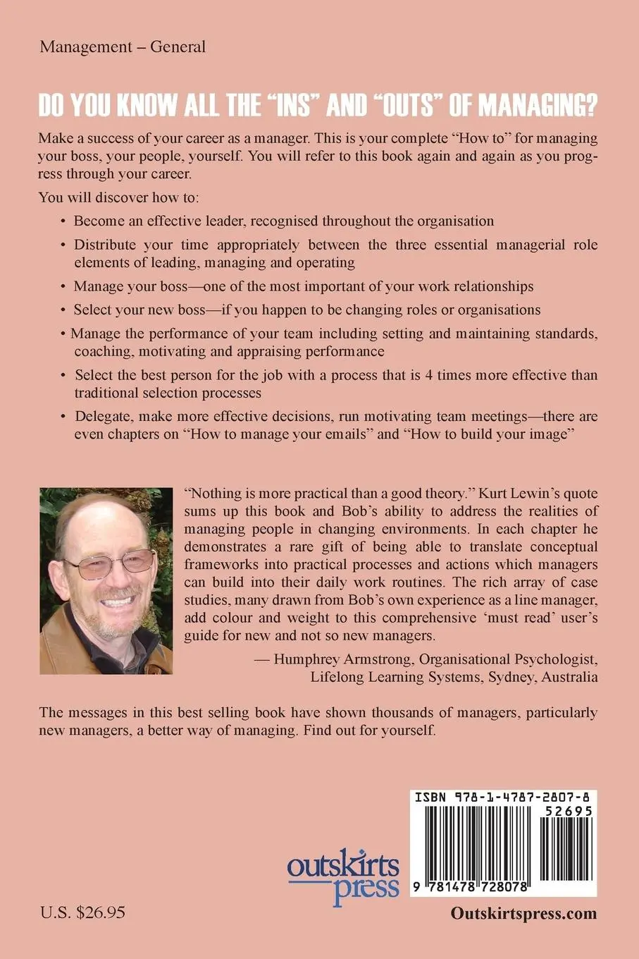 Rückseite: 9781478728078 | What to Do When You Become the Boss | Bob Selden | Taschenbuch | 2014