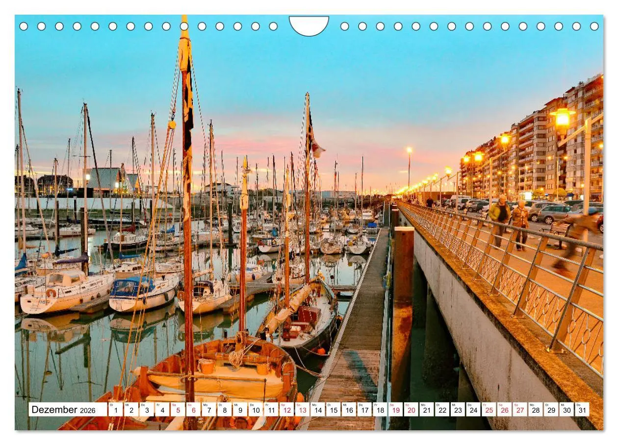 Bild: 9783457808078 | Blankenberge - belgischer Küstenort (Wandkalender 2026 DIN A4...