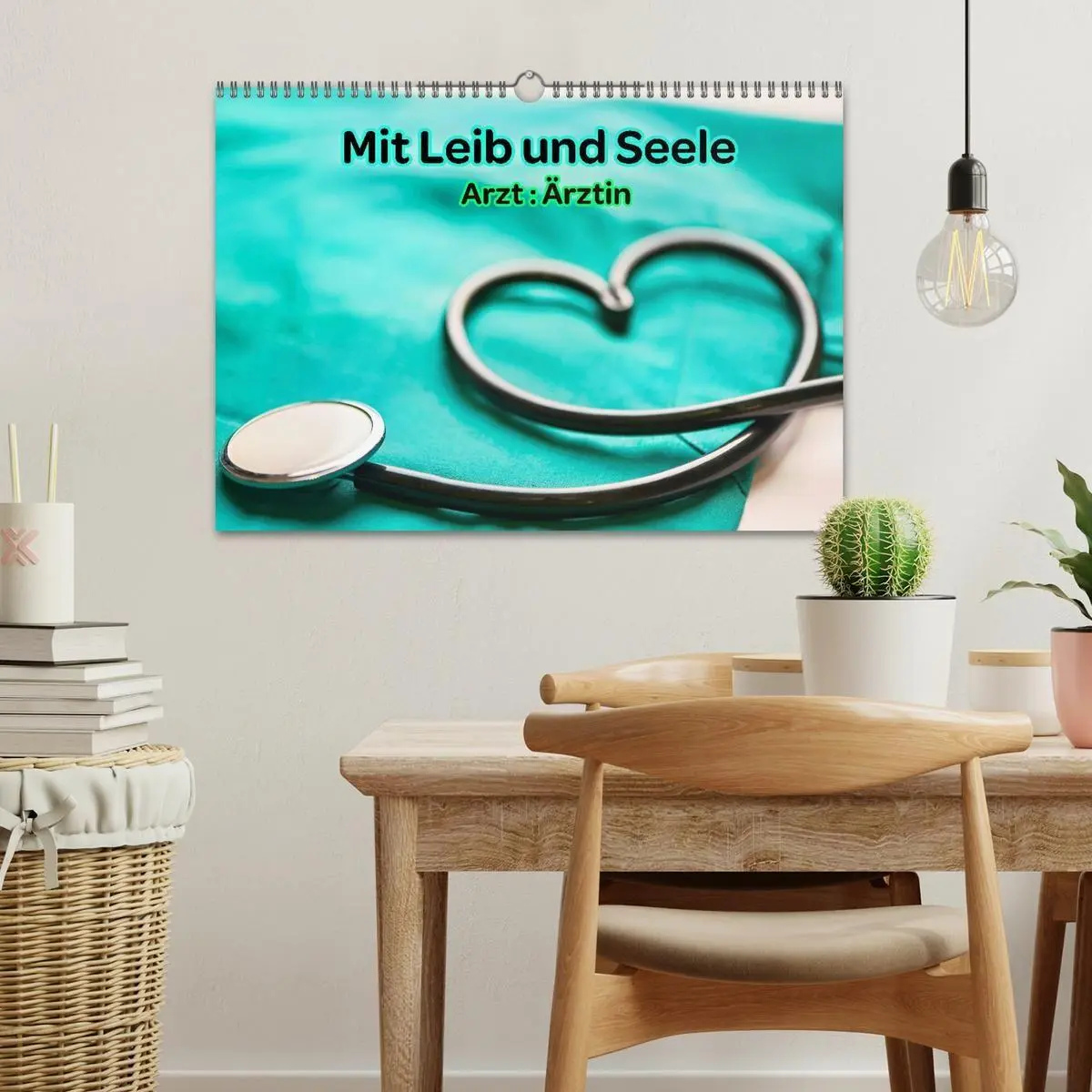 Bild: 9783516688078 | Mit Leib und Seele - Arzt: Ärztin (Wandkalender 2026 DIN A3 quer),...