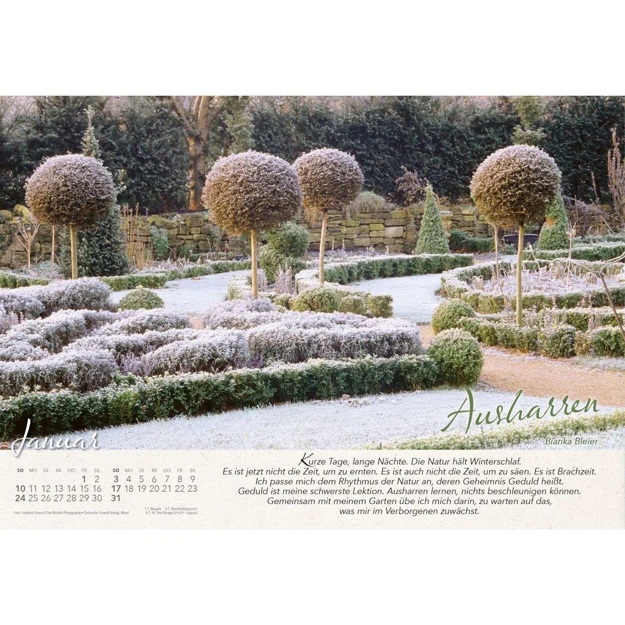 Bild: 9783754808078 | Wo Himmel und Erde sich berühren 2027 | Gartenkalender | Bianka Bleier