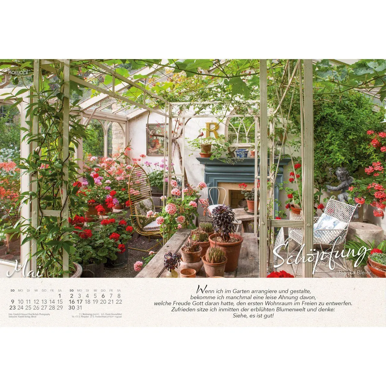 Bild: 9783754808078 | Wo Himmel und Erde sich berühren 2027 | Gartenkalender | Bianka Bleier