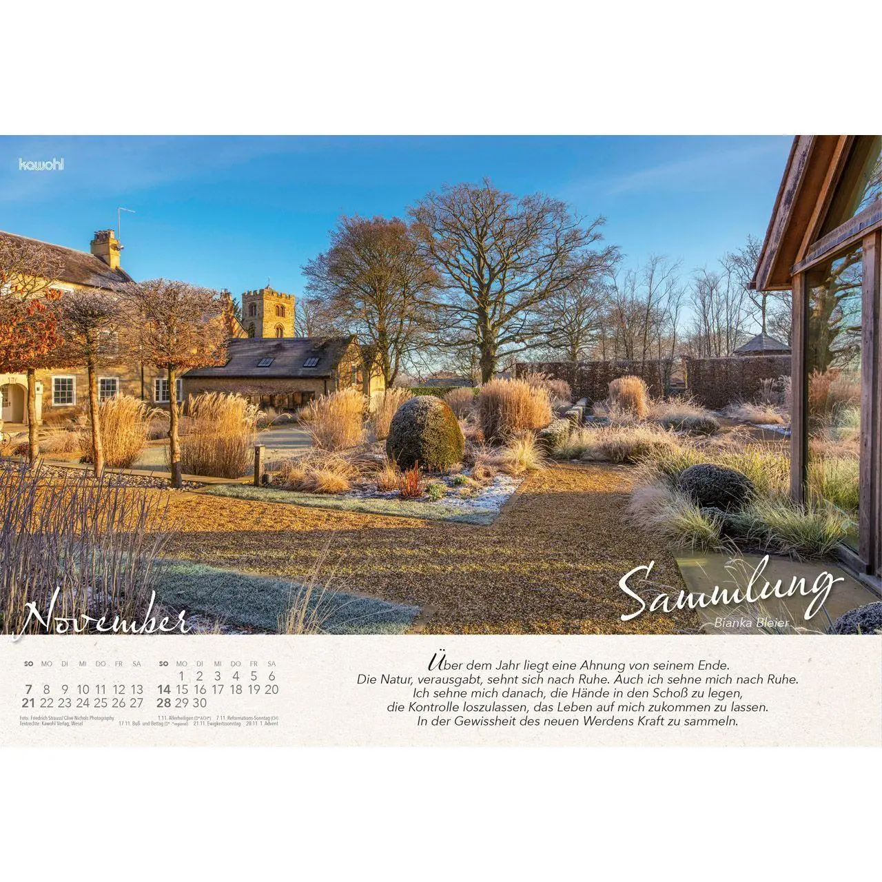 Bild: 9783754808078 | Wo Himmel und Erde sich berühren 2027 | Gartenkalender | Bianka Bleier