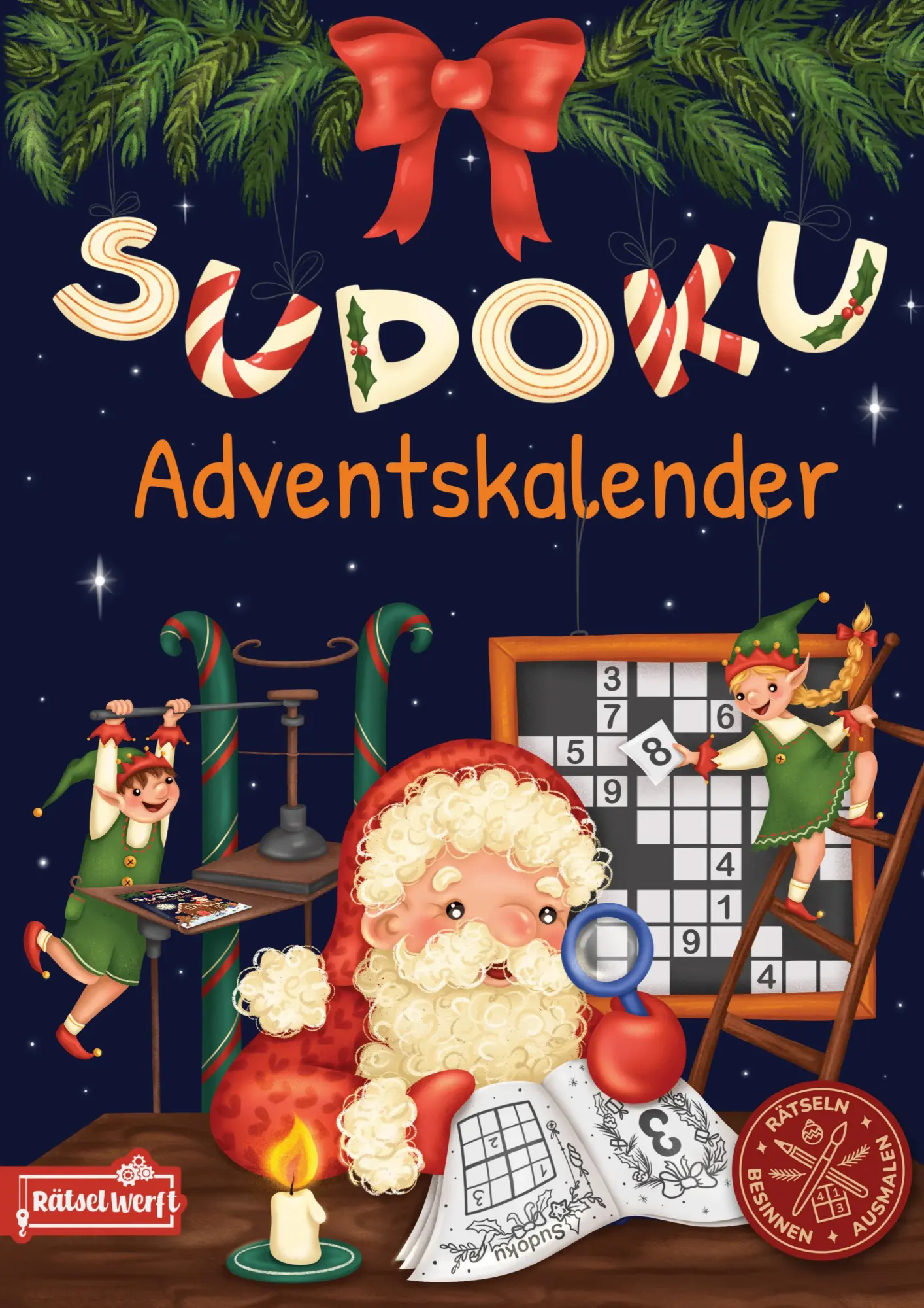 Cover: 9789403818078 | Sudoku Adventskalender | Rätsel Werft | Taschenbuch | Deutsch | 2026