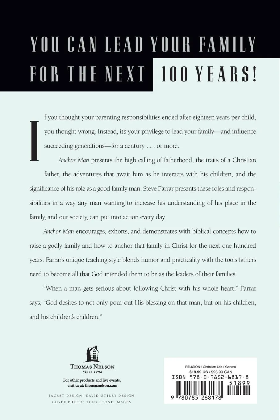 Rückseite: 9780785268178 | The Anchor Man | Steve Farrar | Taschenbuch | Kartoniert / Broschiert
