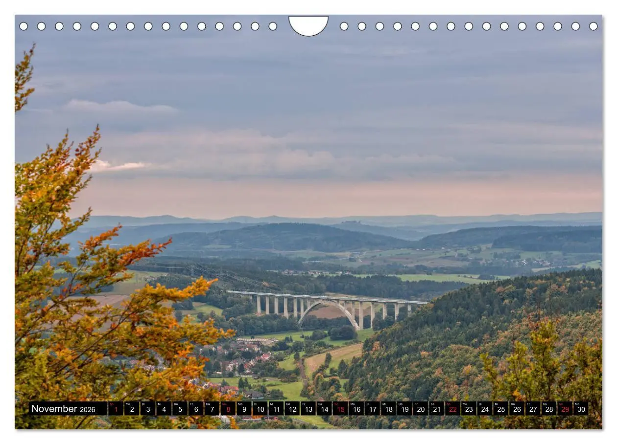Bild: 9783457898178 | Brücken des Landkreises Sonneberg (Wandkalender 2026 DIN A4 quer),...