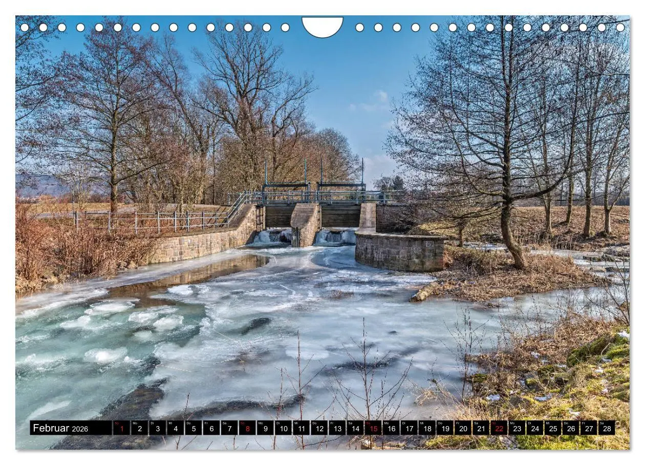 Bild: 9783457898178 | Brücken des Landkreises Sonneberg (Wandkalender 2026 DIN A4 quer),...