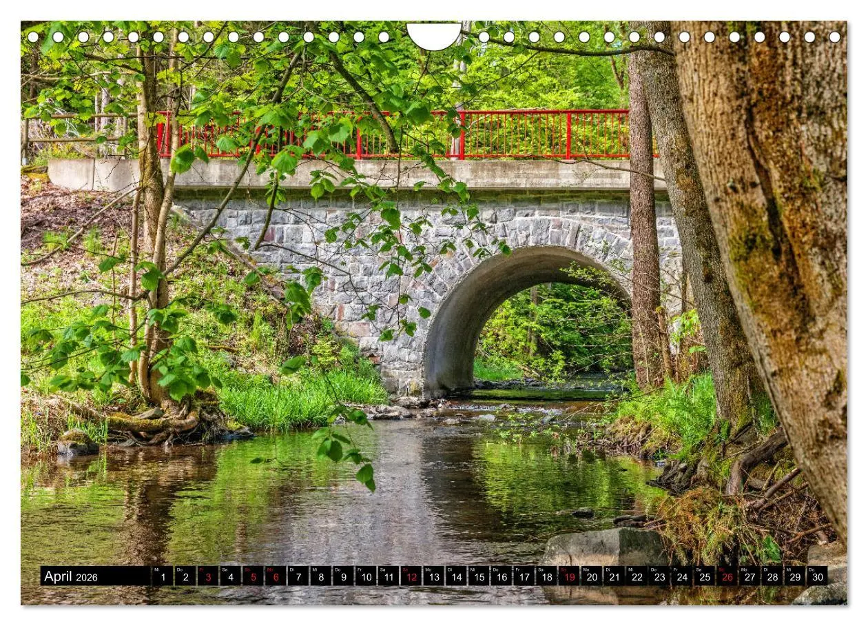 Bild: 9783457898178 | Brücken des Landkreises Sonneberg (Wandkalender 2026 DIN A4 quer),...