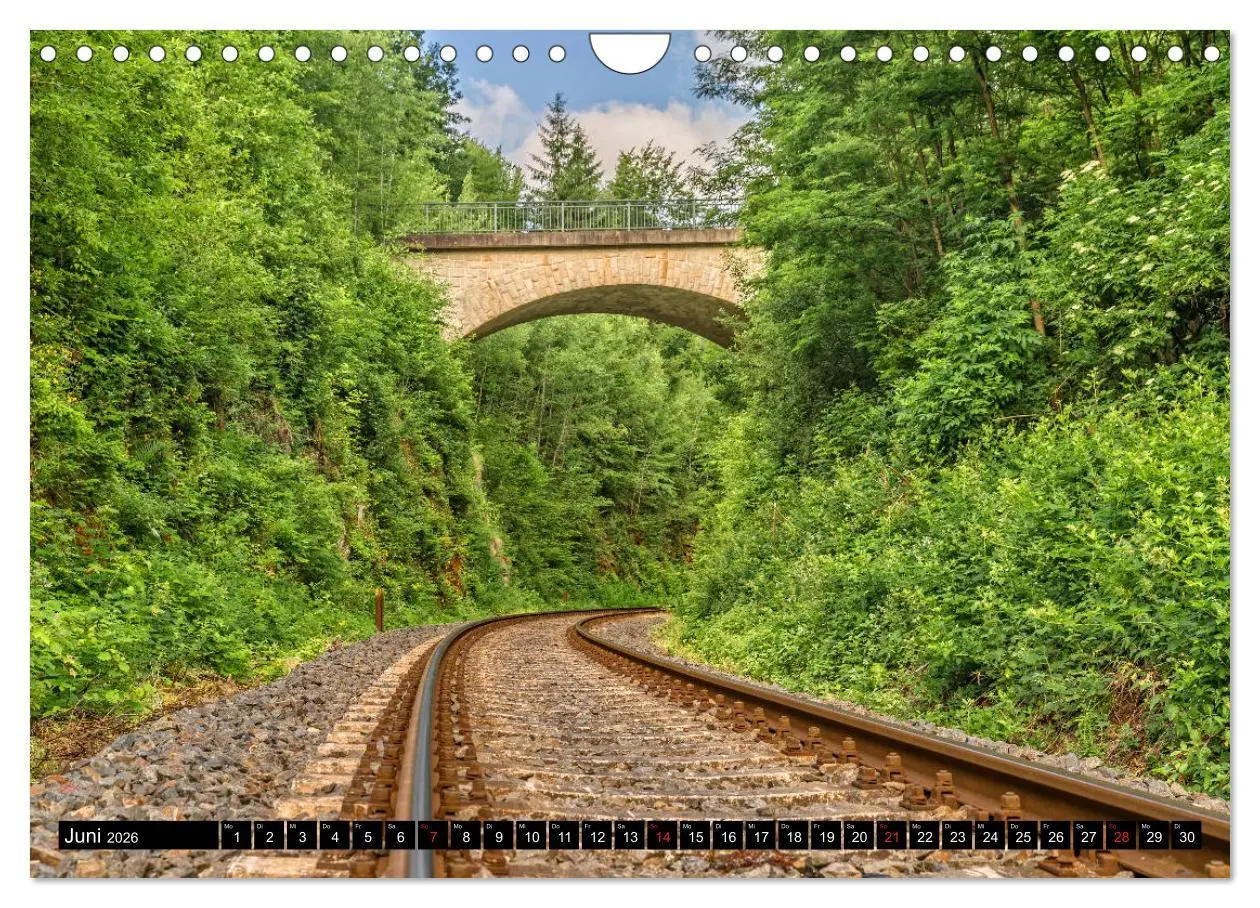 Bild: 9783457898178 | Brücken des Landkreises Sonneberg (Wandkalender 2026 DIN A4 quer),...