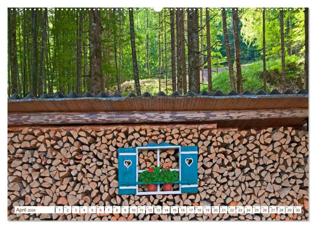 Bild: 9783457968178 | Alles aus Holz (Wandkalender 2026 DIN A2 quer), CALVENDO...
