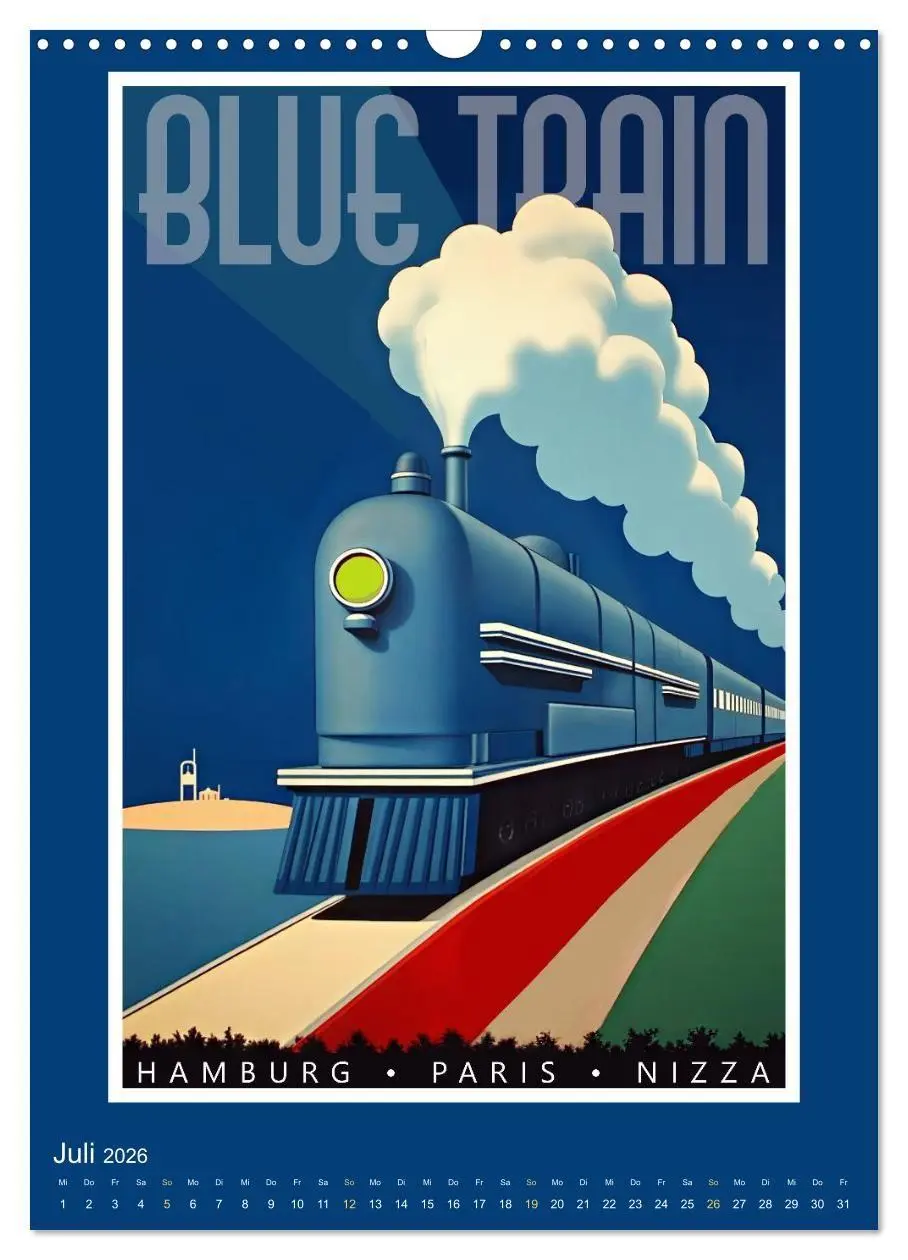 Bild: 9783516748178 | Art-Déco Vintage-Poster (Wandkalender 2026 DIN A3 hoch), CALVENDO...