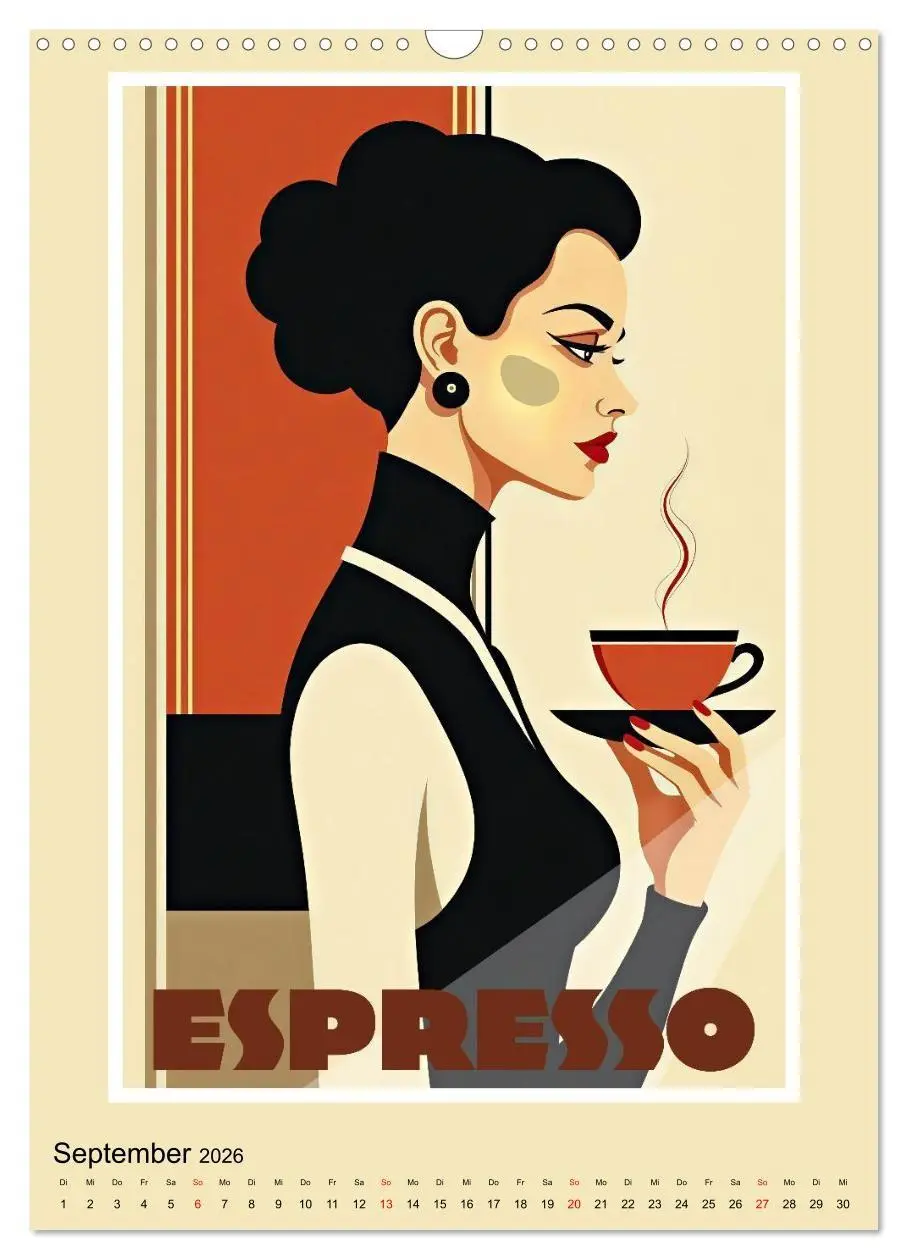 Bild: 9783516748178 | Art-Déco Vintage-Poster (Wandkalender 2026 DIN A3 hoch), CALVENDO...