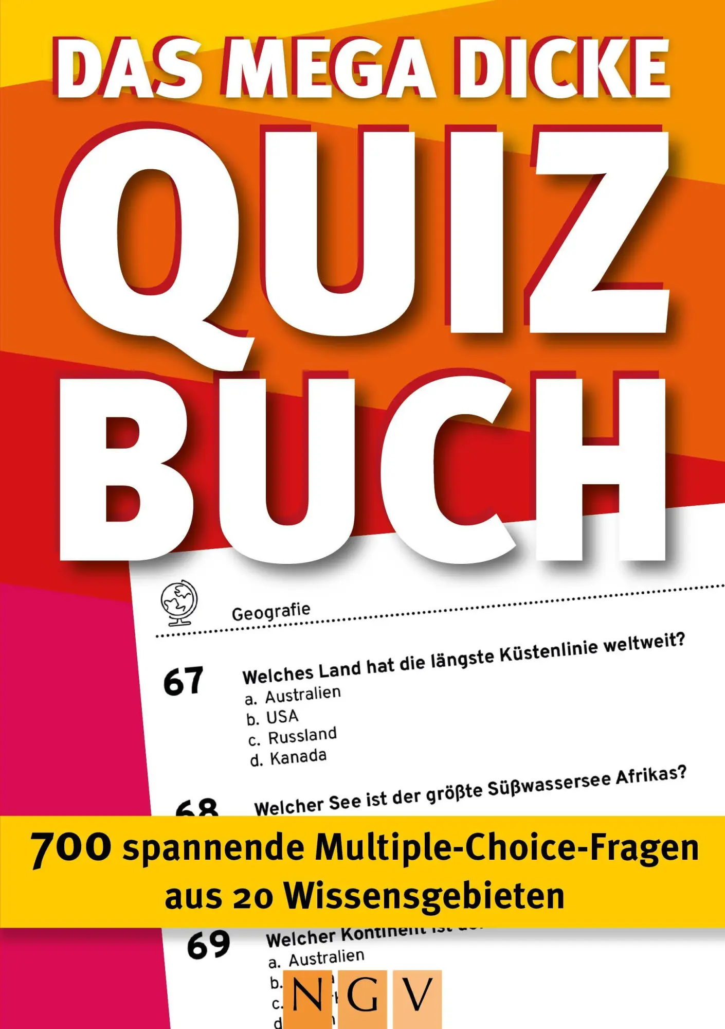 Cover: 9783625198178 | Das mega dicke Quizbuch (rot) | Taschenbuch | 208 S. | Deutsch | 2025